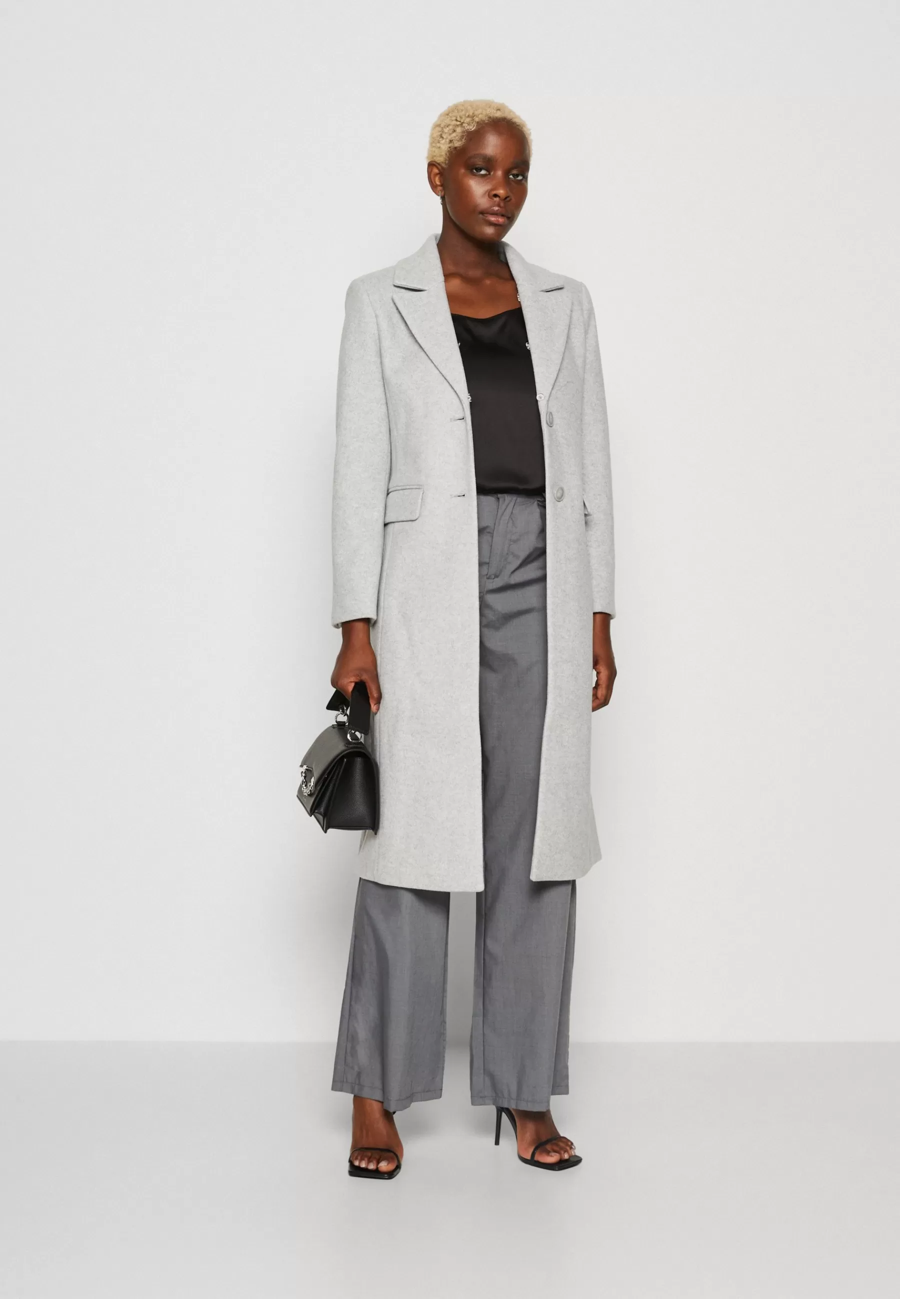 Forever New Amber Collar Coat - Mantel>Dames Wollen Jassen