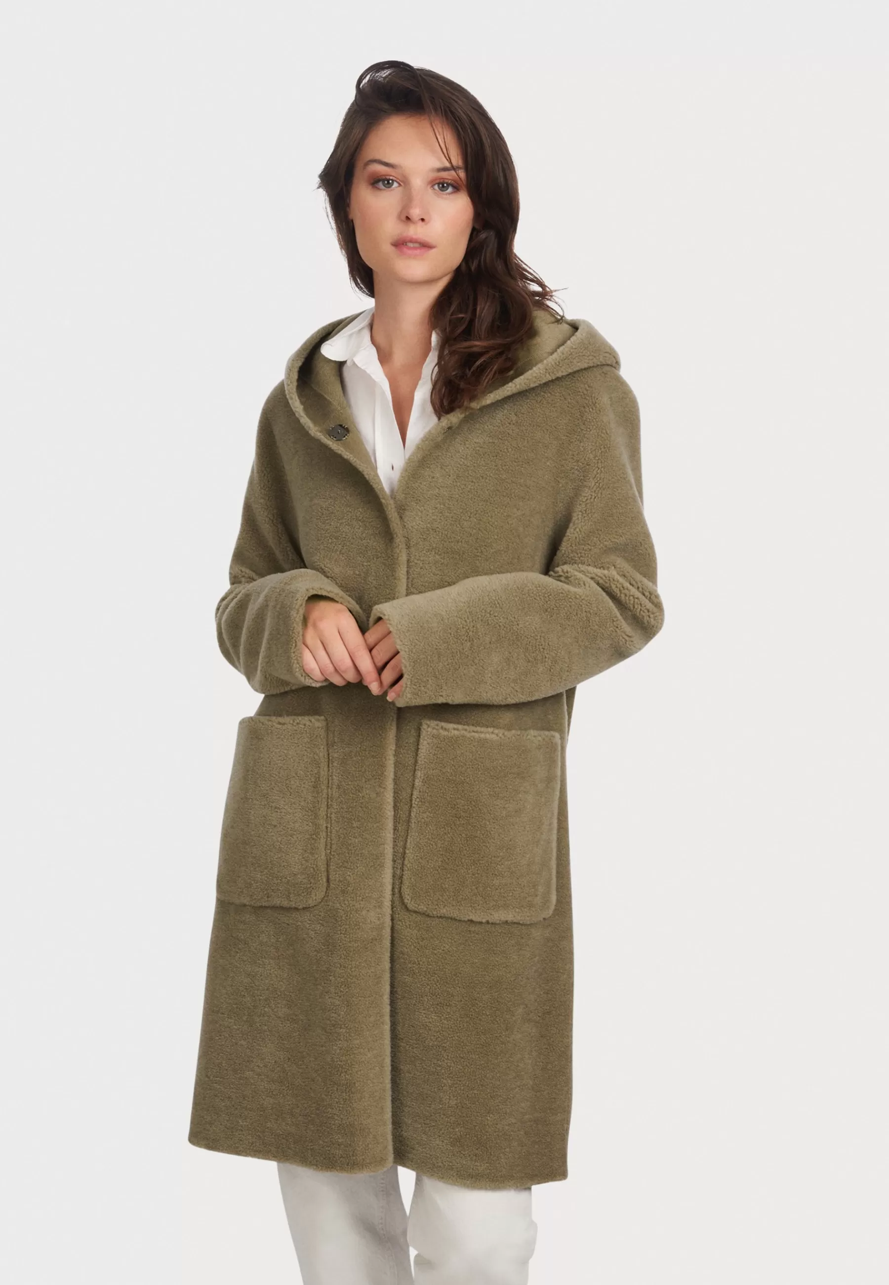 Oakwood Angelique Reversible - Mantel>Dames Wollen Jassen