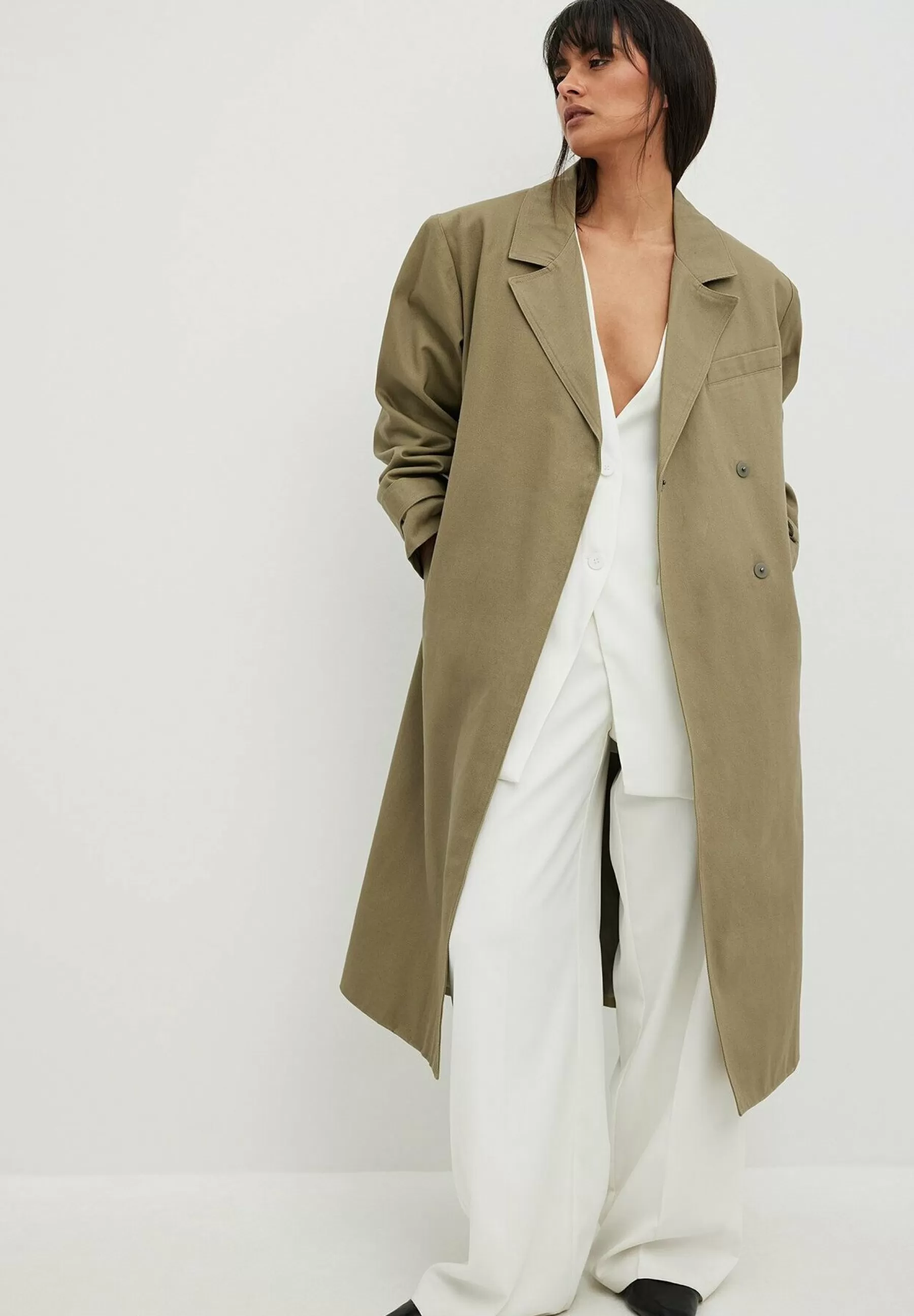 Dames NA-KD Trenchcoats | Aus Schwerer - Trenchcoat