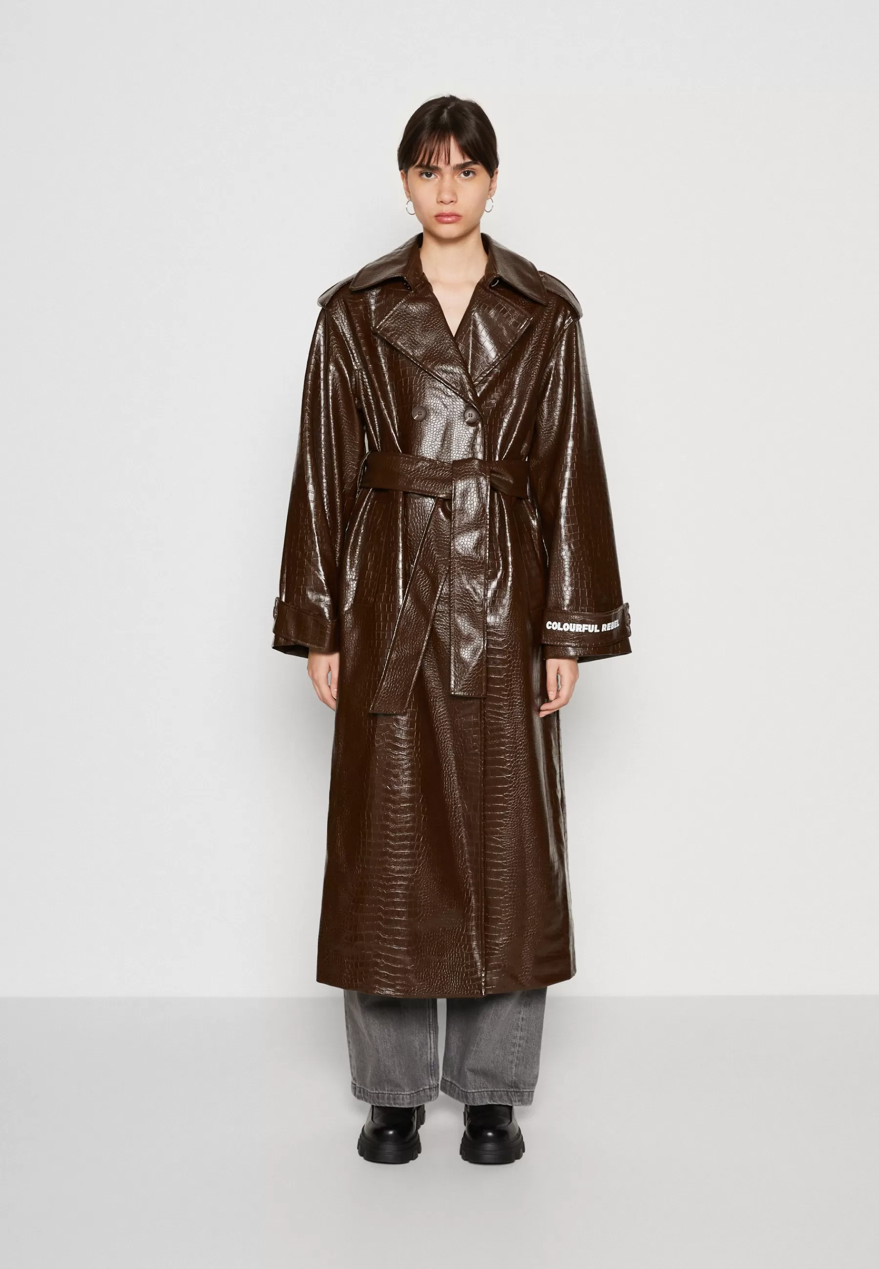 Dames Colourful Rebel Trenchcoats | Azalea - Trenchcoat