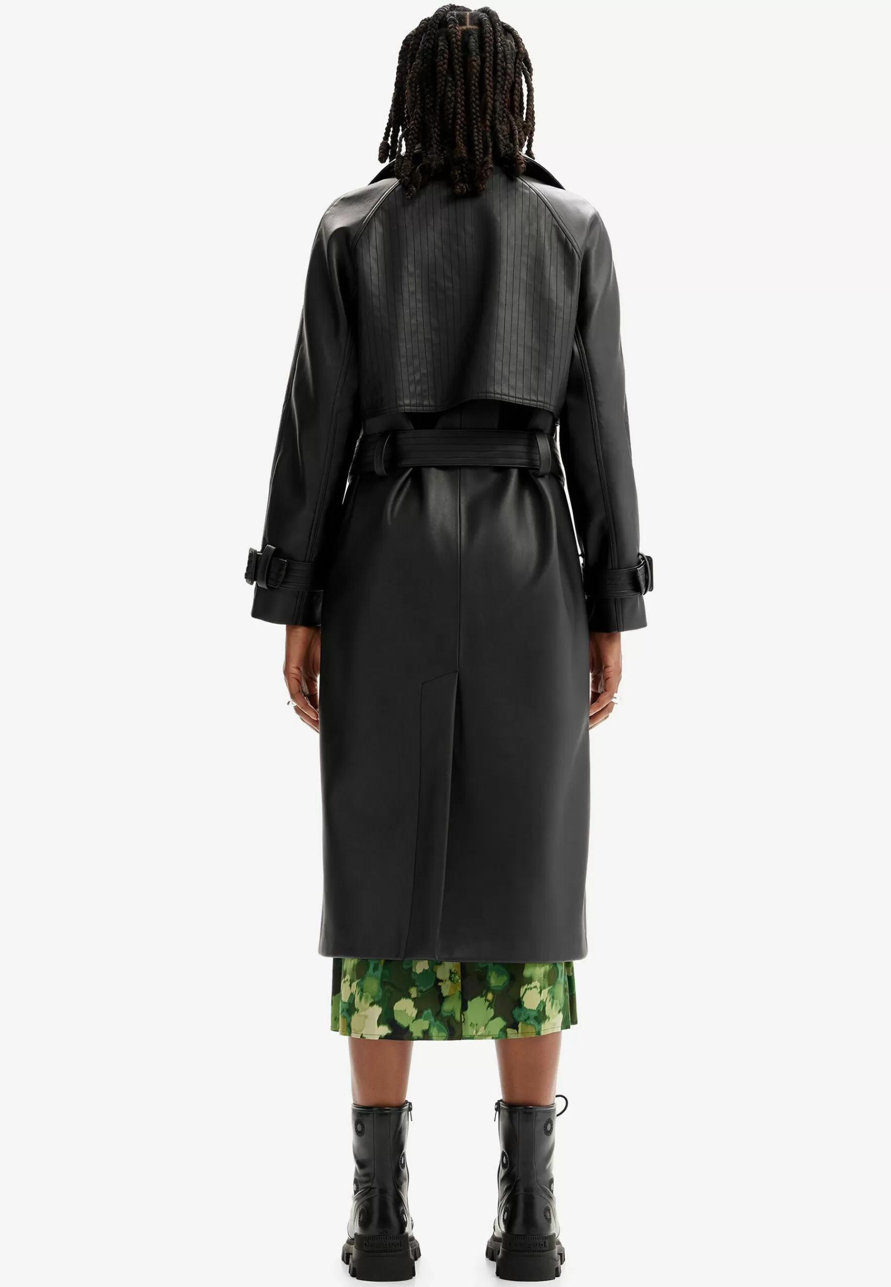 Dames Desigual Trenchcoats | Belted Effect - Trenchcoat