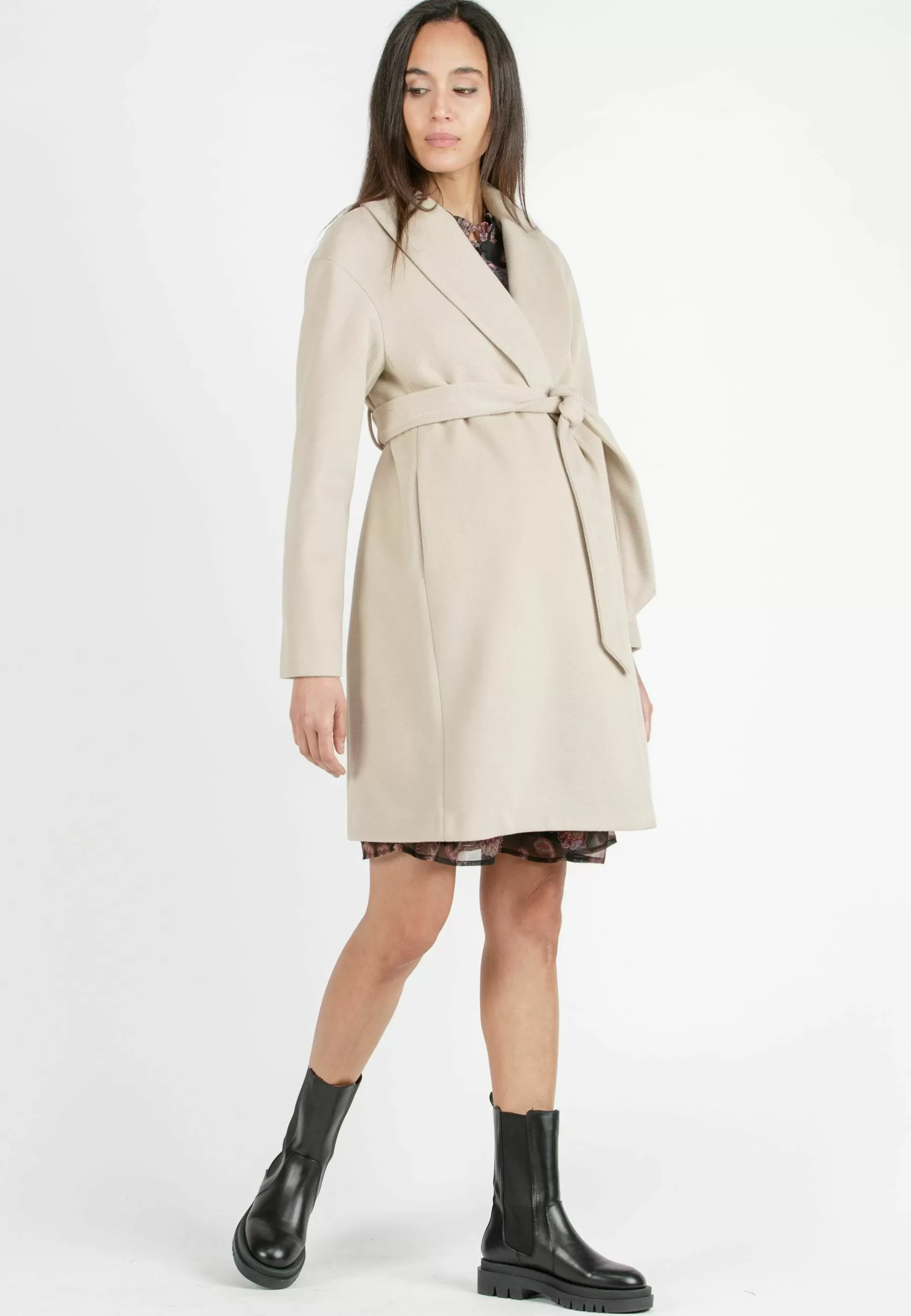 Attesa Maternity Betty - Mantel>Dames Wollen Jassen