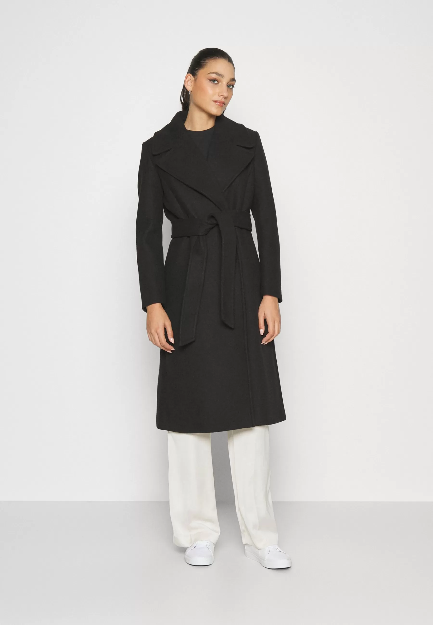 Forever New Billie Wrap Coat - Mantel>Dames Wollen Jassen