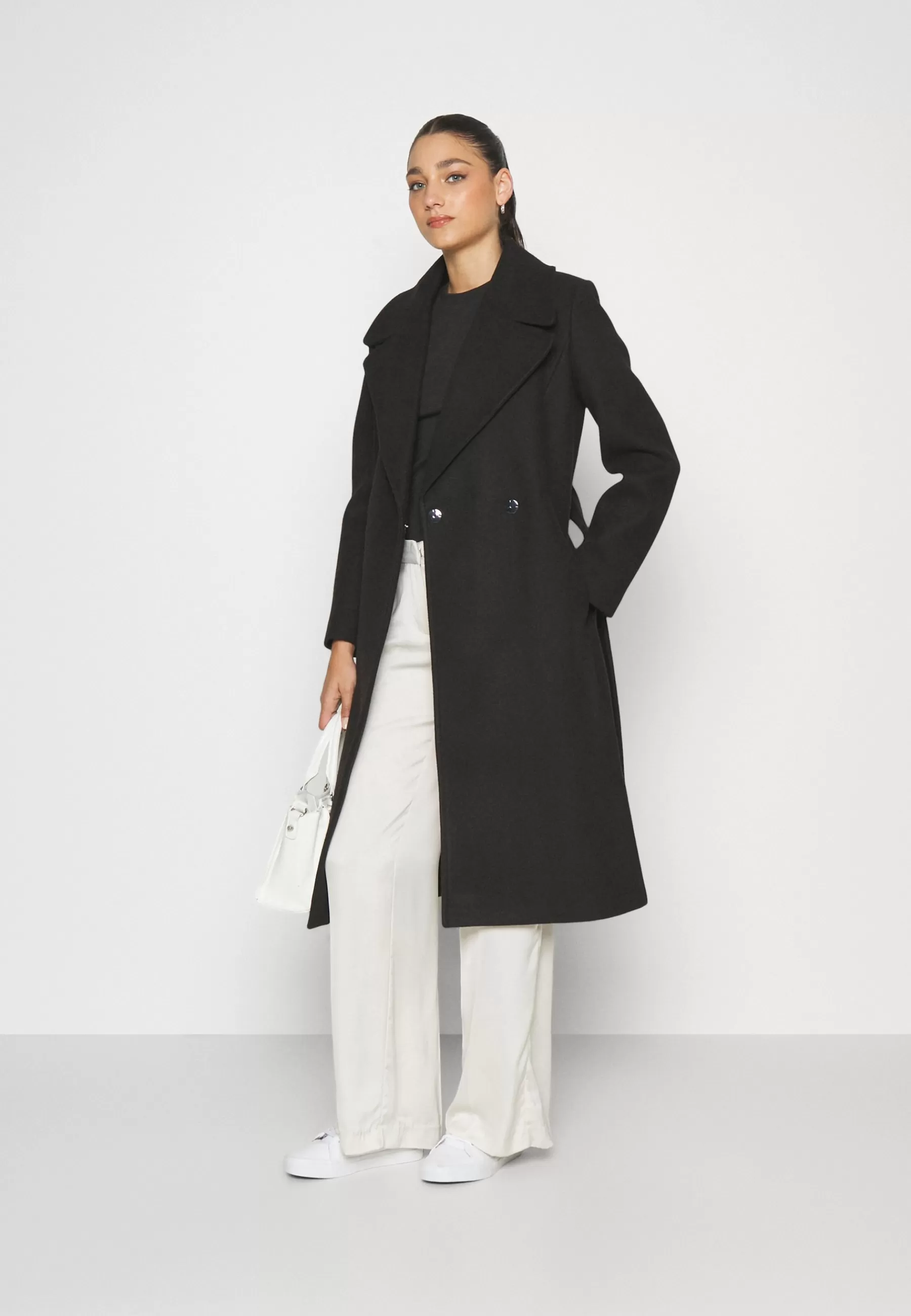 Forever New Billie Wrap Coat - Mantel>Dames Wollen Jassen