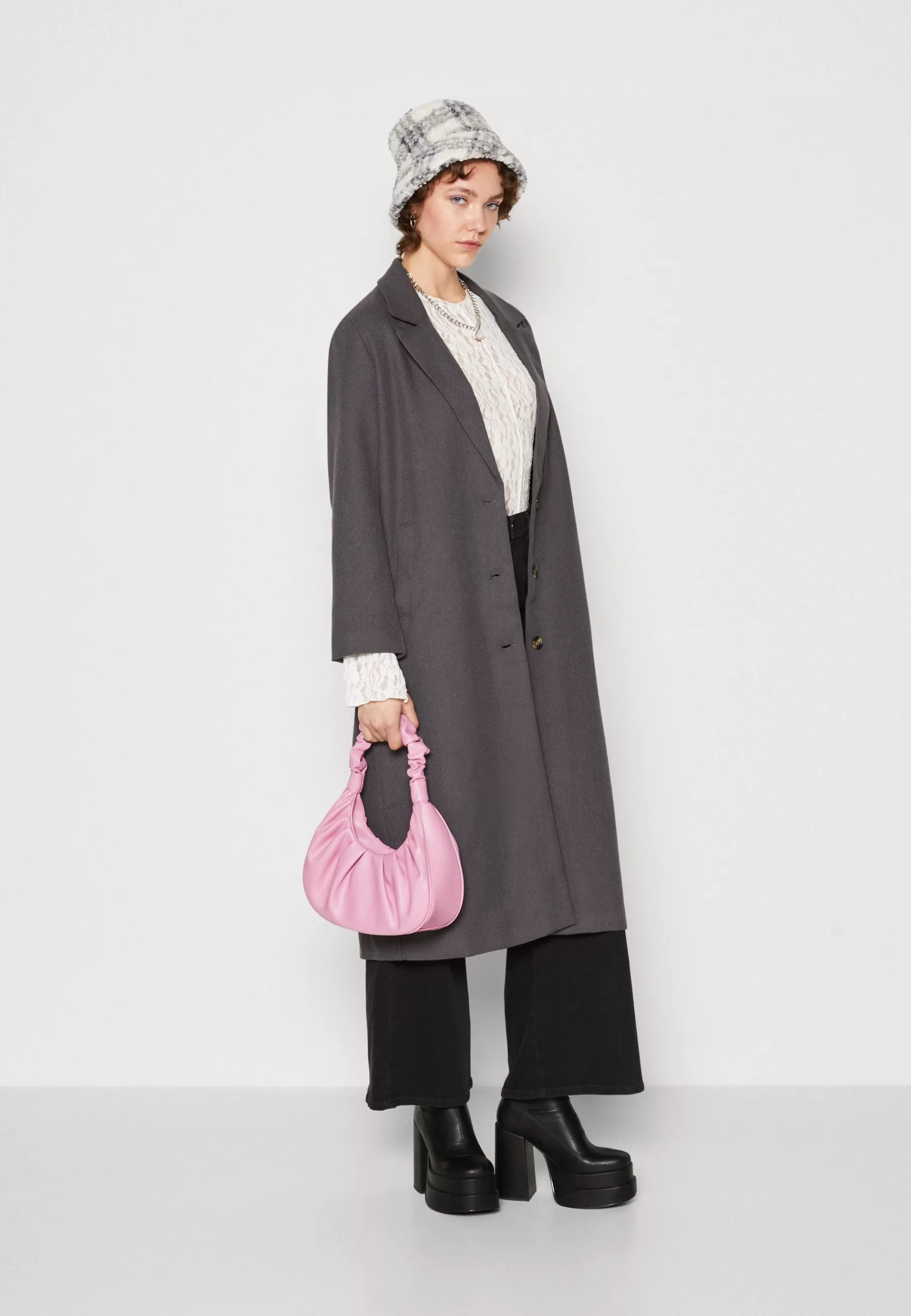 Cotton On Button Down Coat - Mantel>Dames Wollen Jassen
