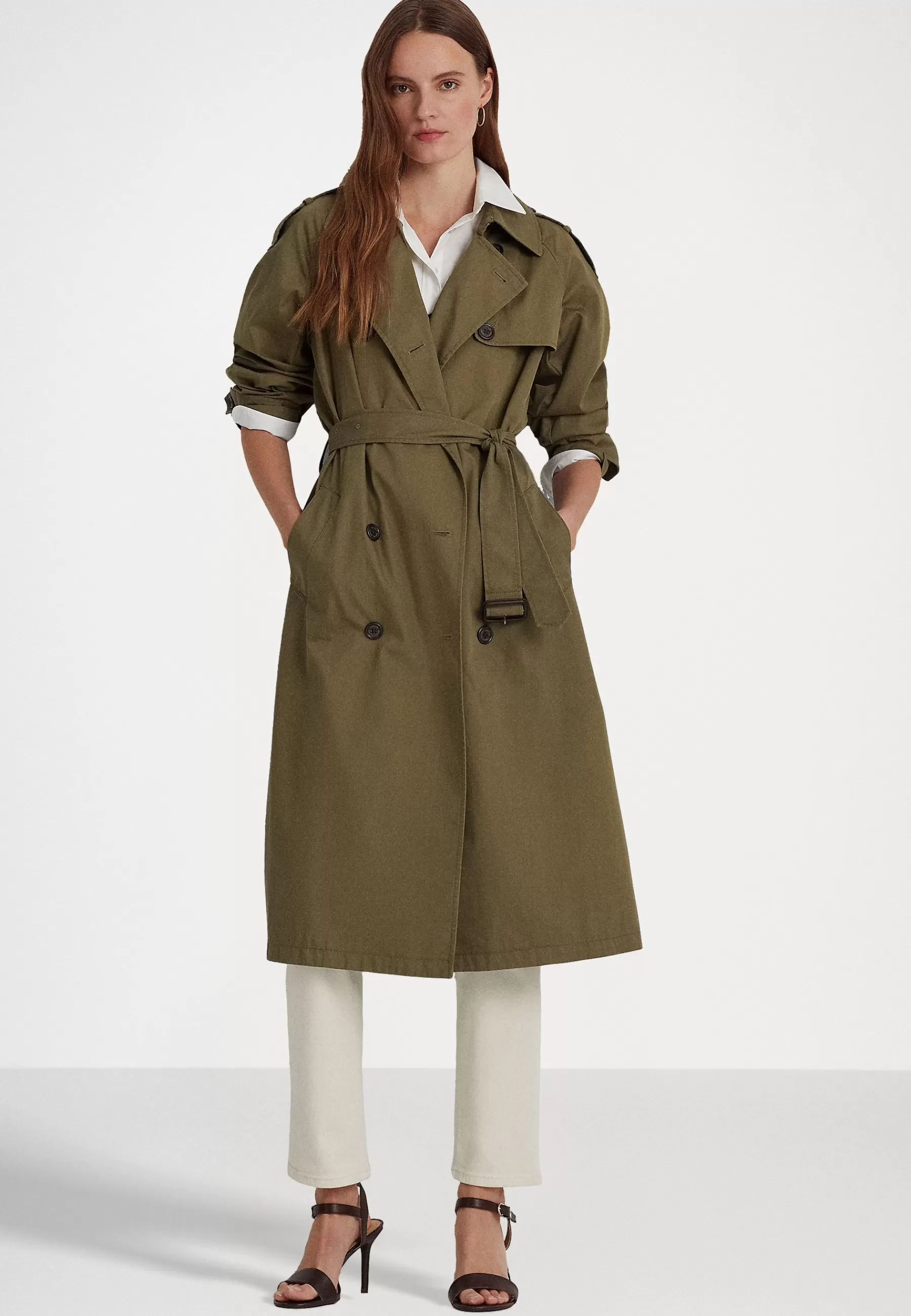 Dames Lauren Ralph Lauren Petite Trenchcoats | Cimby Unlined - Trenchcoat