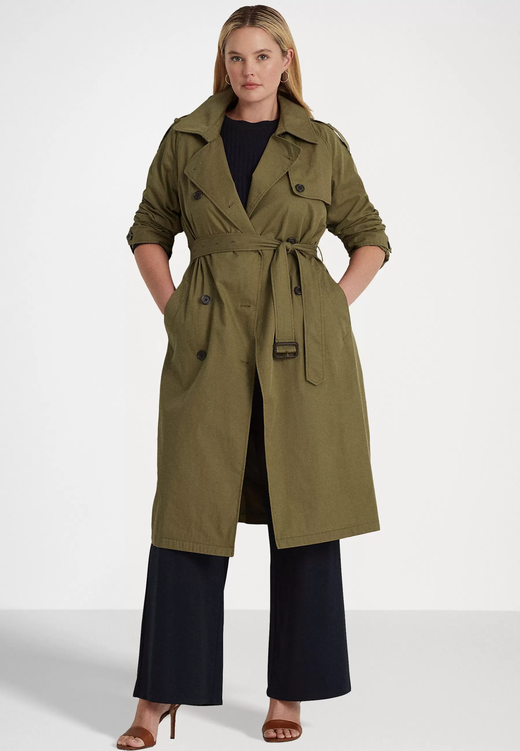 Dames Lauren Ralph Lauren Woman Trenchcoats | Cimby Unlined - Trenchcoat