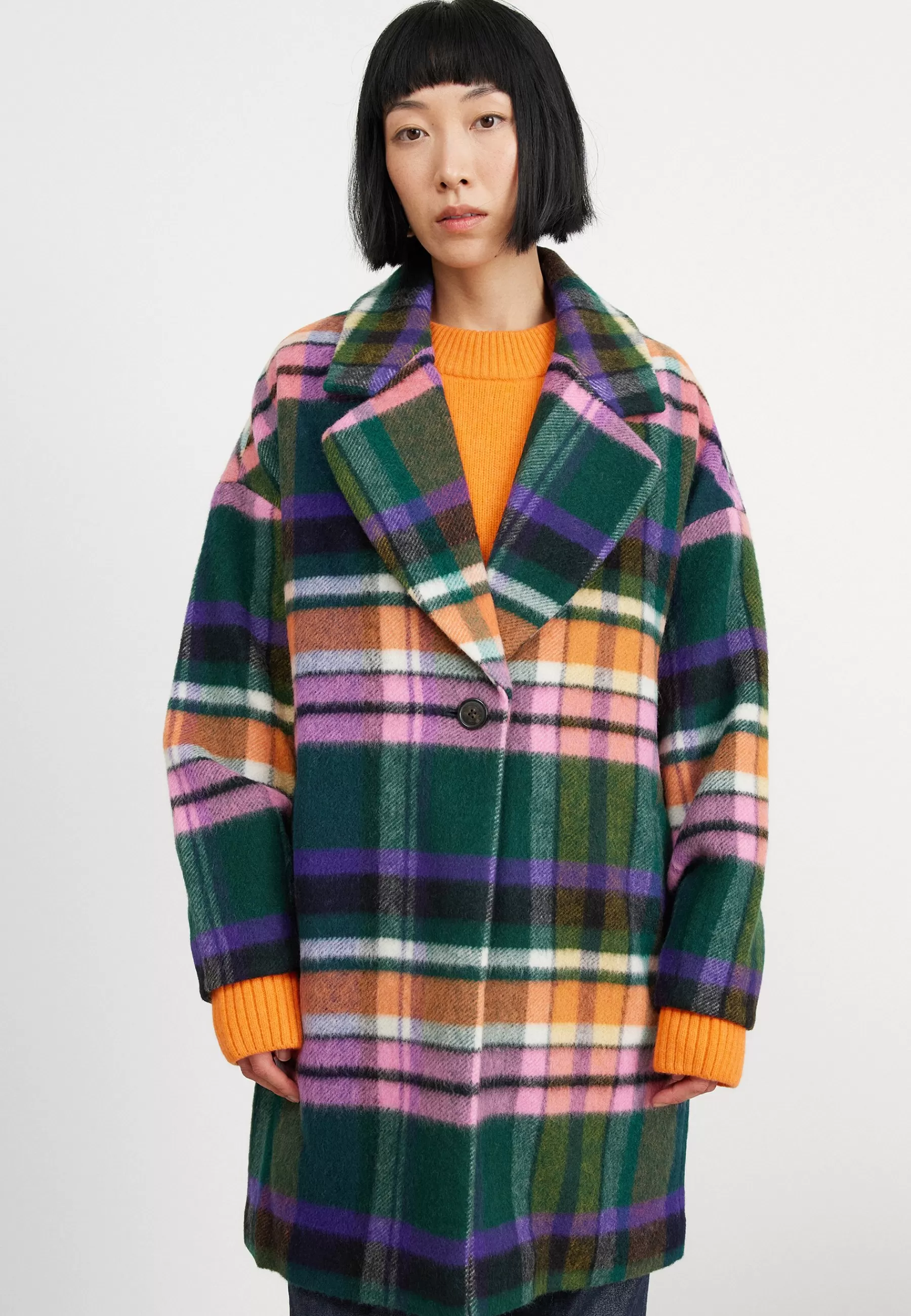 GANT Cocoon Coat - Mantel>Dames Wollen Jassen