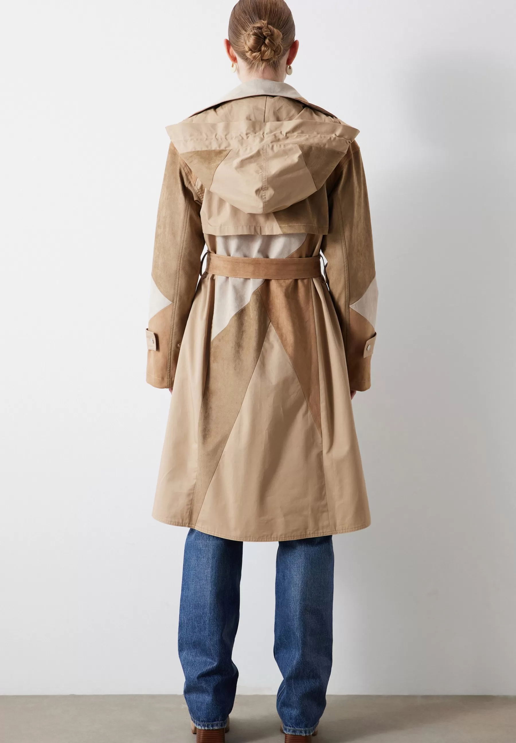 Dames Ipekyol Trenchcoats | Colorblock - Trenchcoat