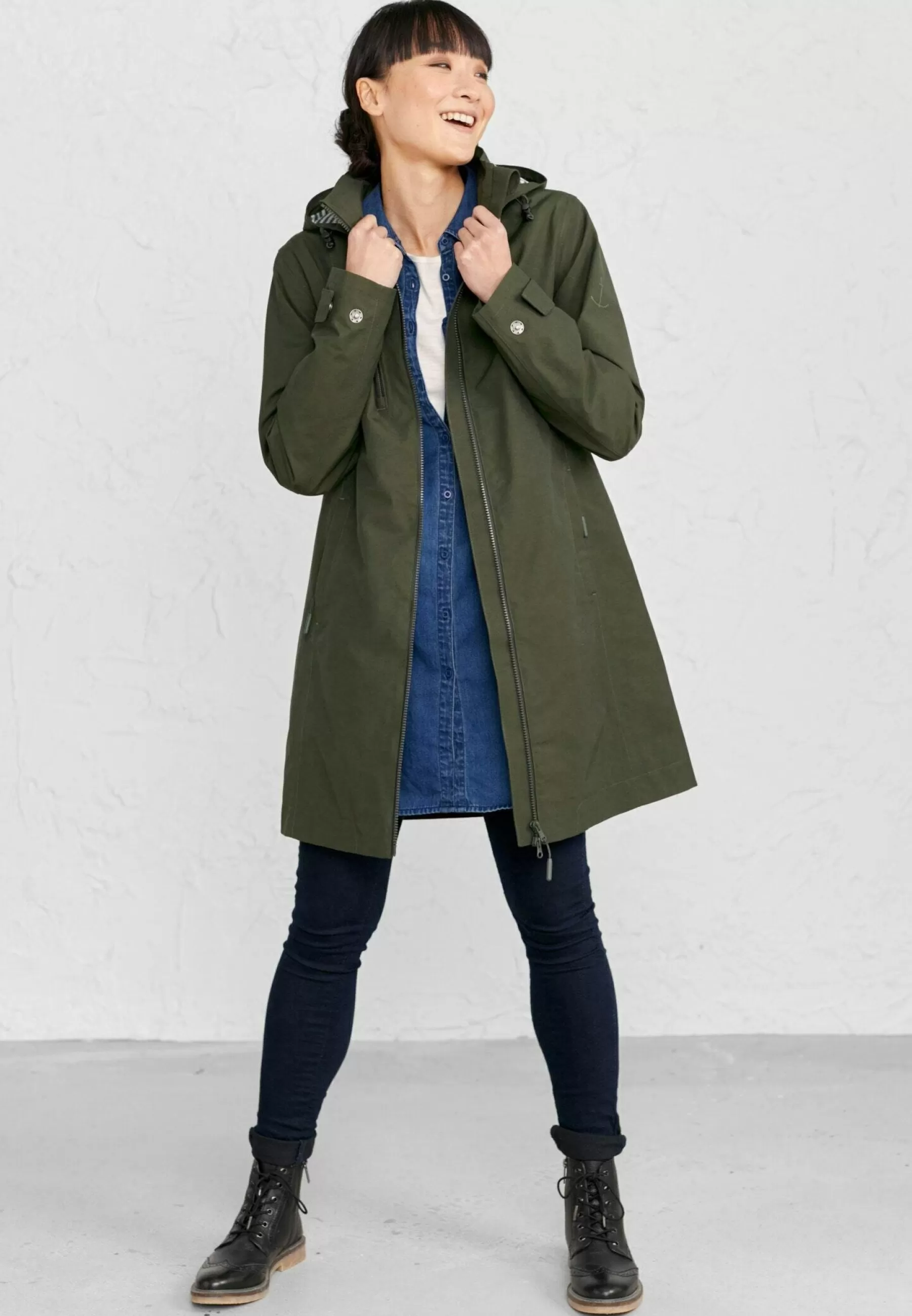 Dames Seasalt Cornwall Parka's | Coverack - Parka