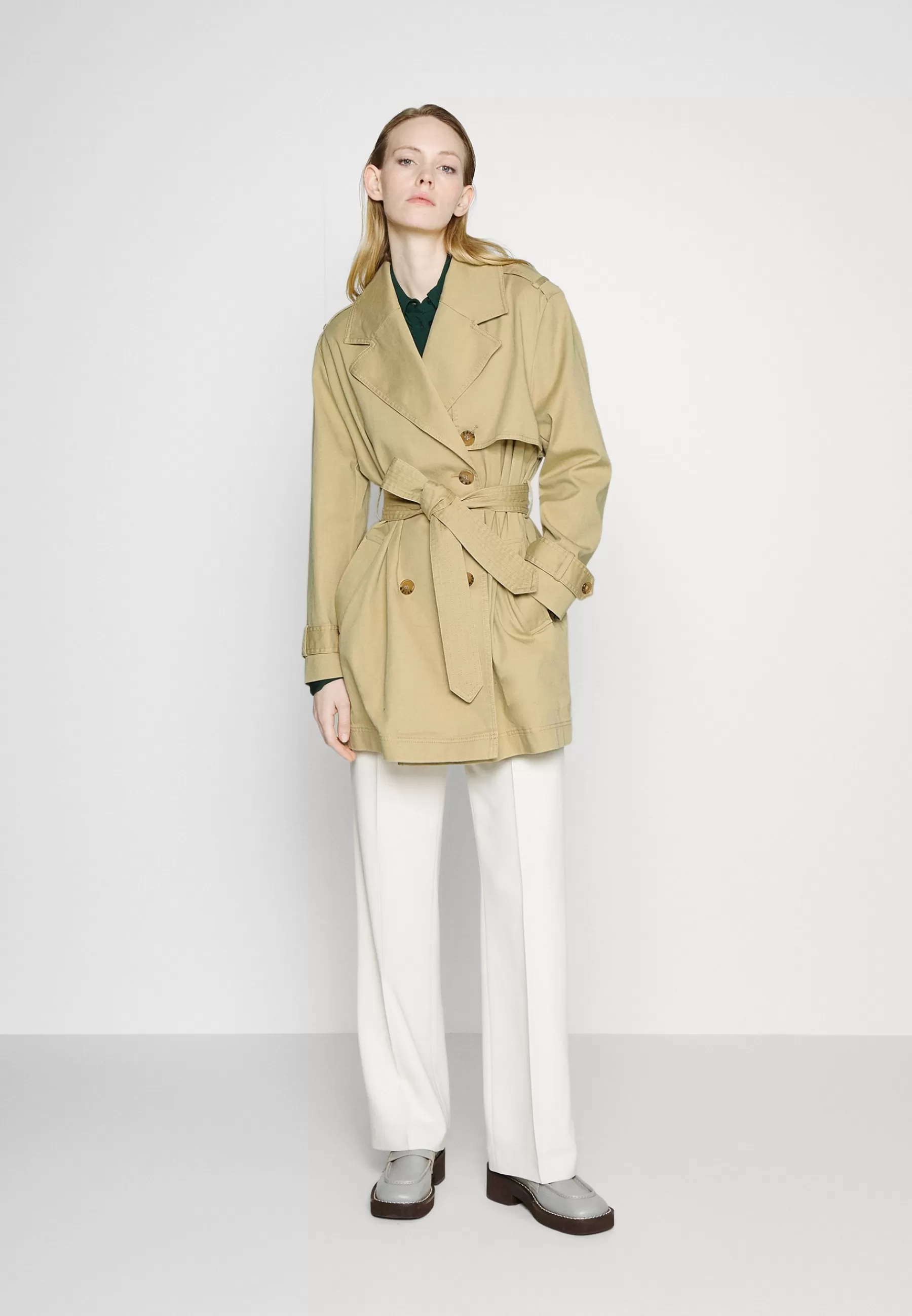 Dames BOSS Trenchcoats | Crinzy - Trenchcoat