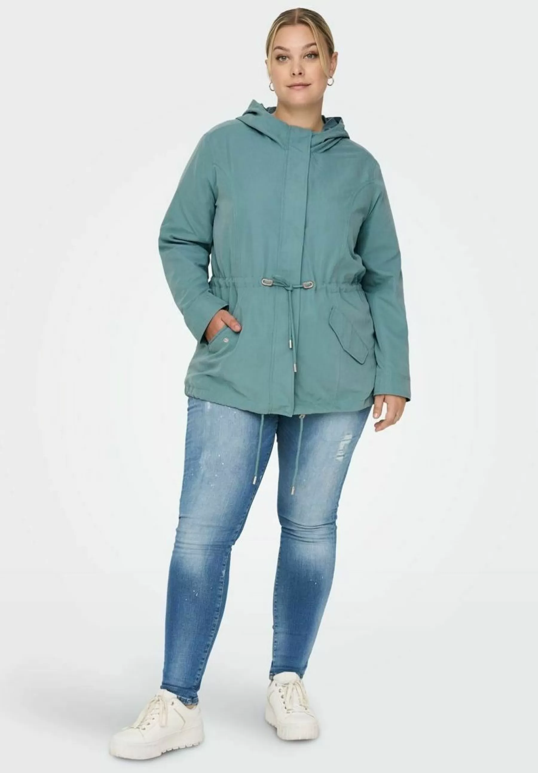 Dames ONLY Carmakoma Parka's | Curvy Ubergangs - Parka