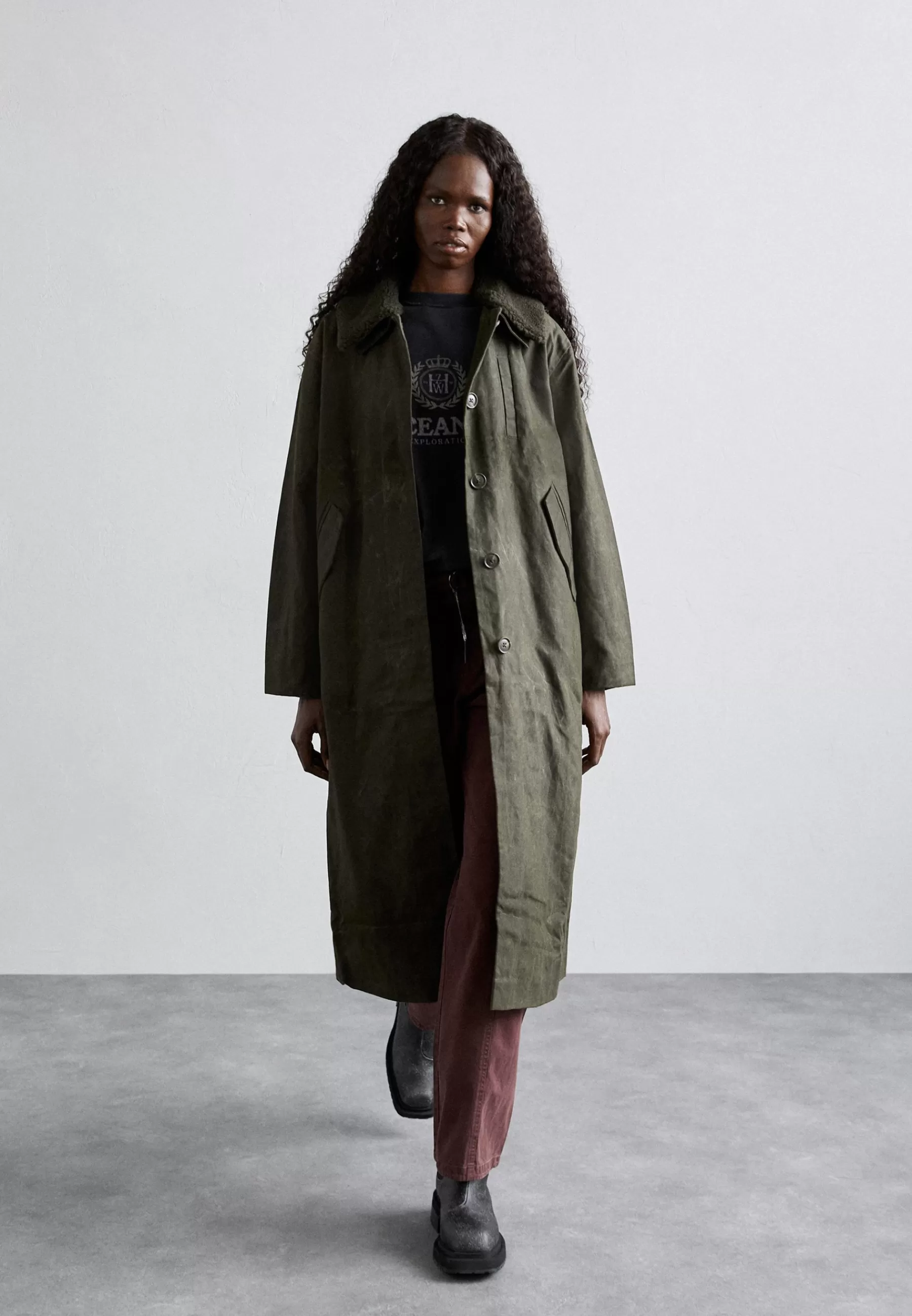 Holzweiler Diana Long Coat - Mantel>Dames Wollen Jassen