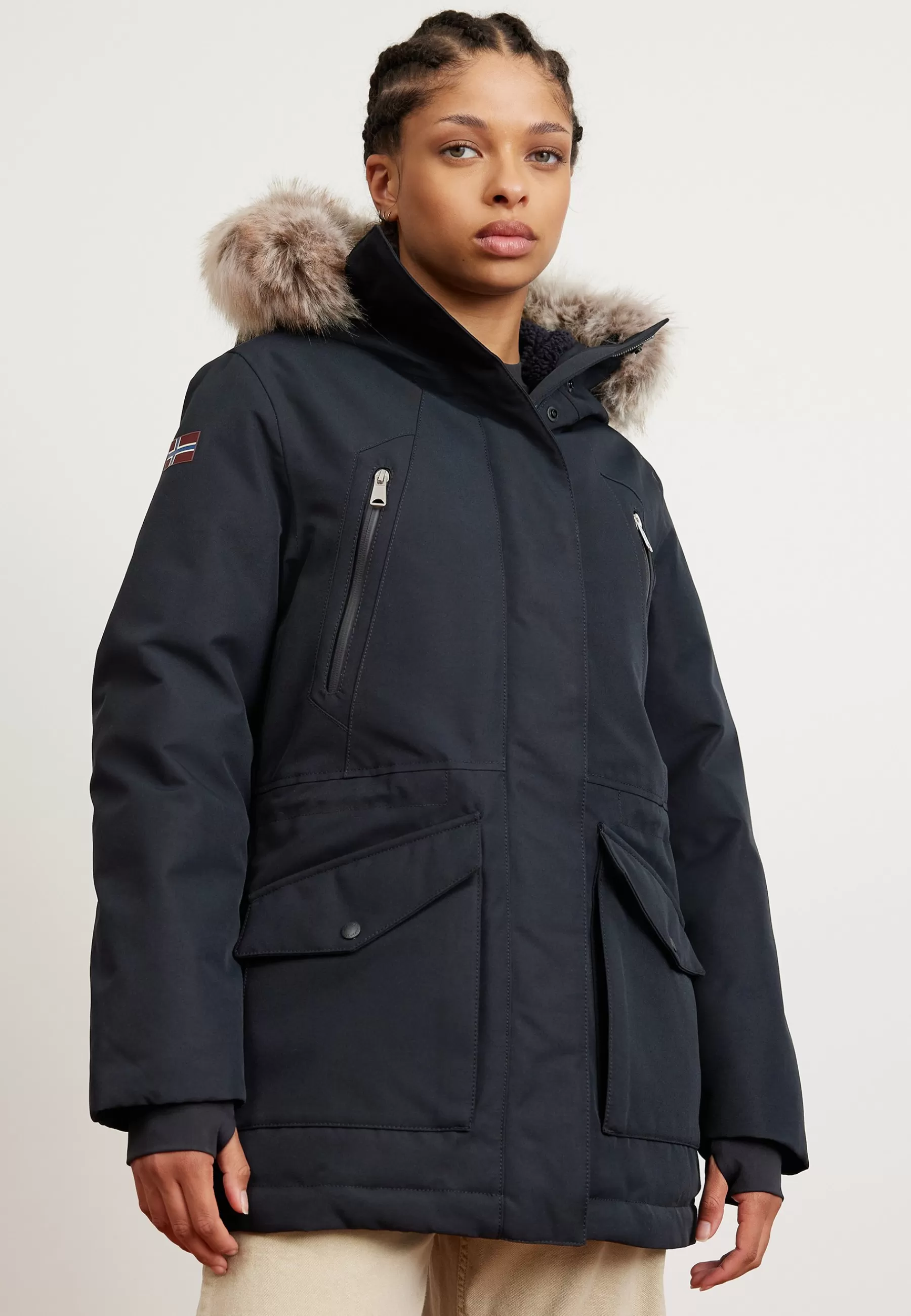 Napapijri Explorer - Mantel>Dames Wollen Jassen