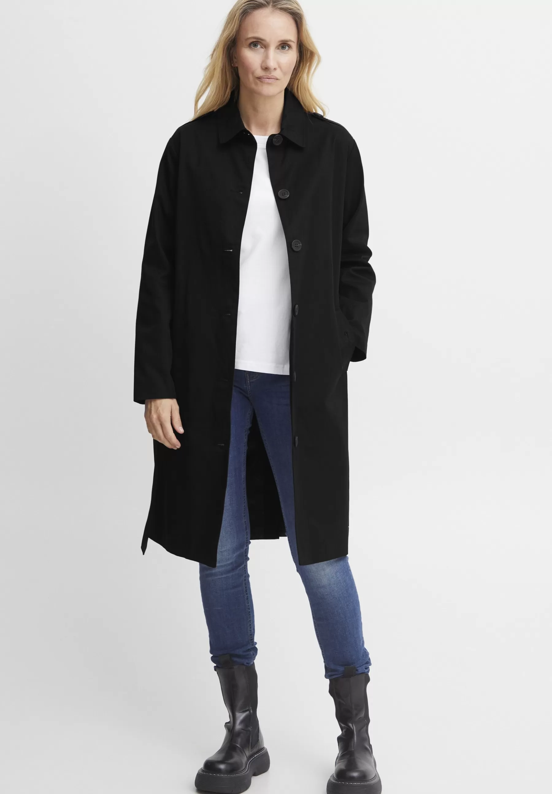 Dames Fransa Trenchcoats | Frcassie Ja - Trenchcoat