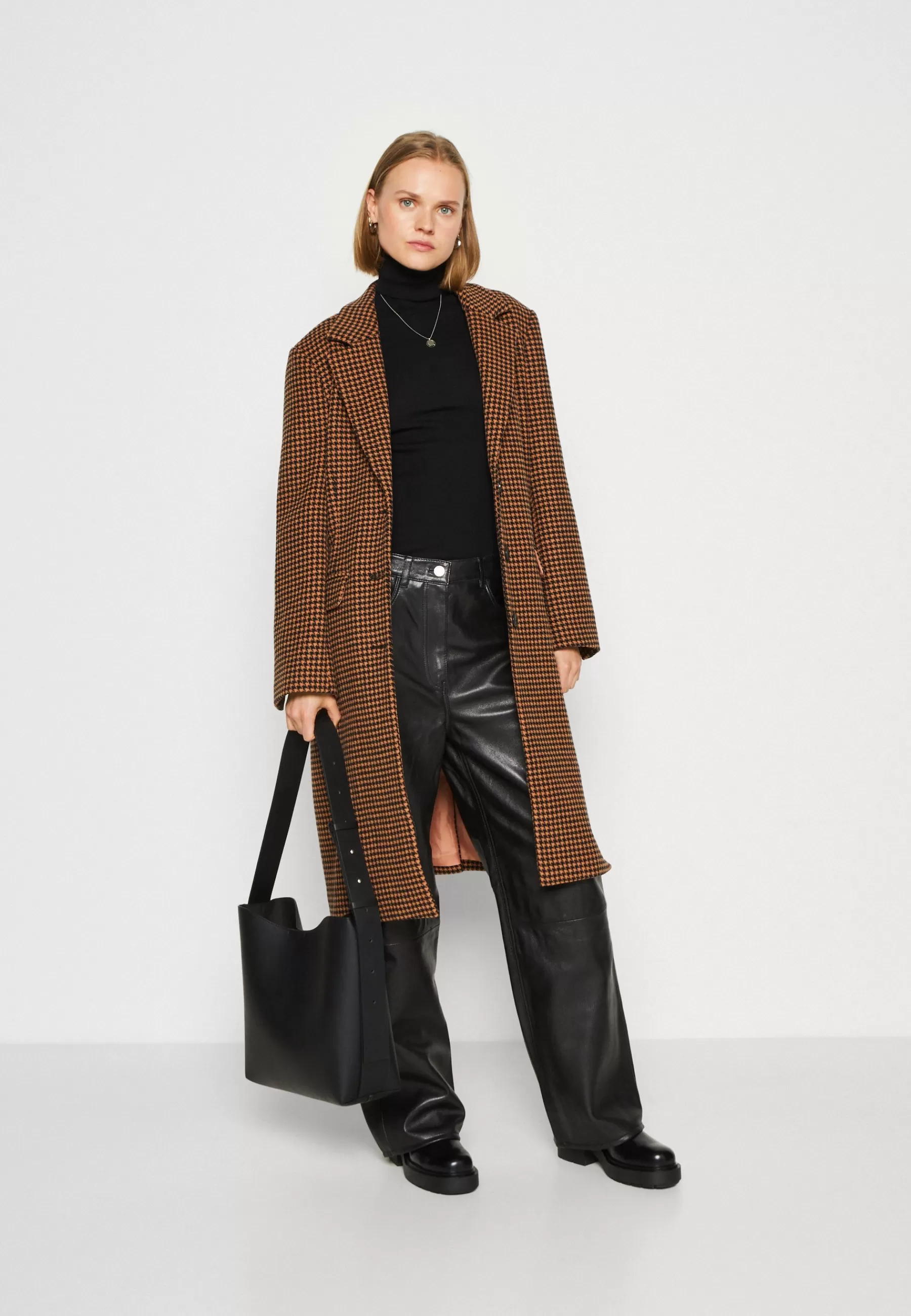 Moss Copenhagen Genesis Long Jacket - Mantel>Dames Wollen Jassen