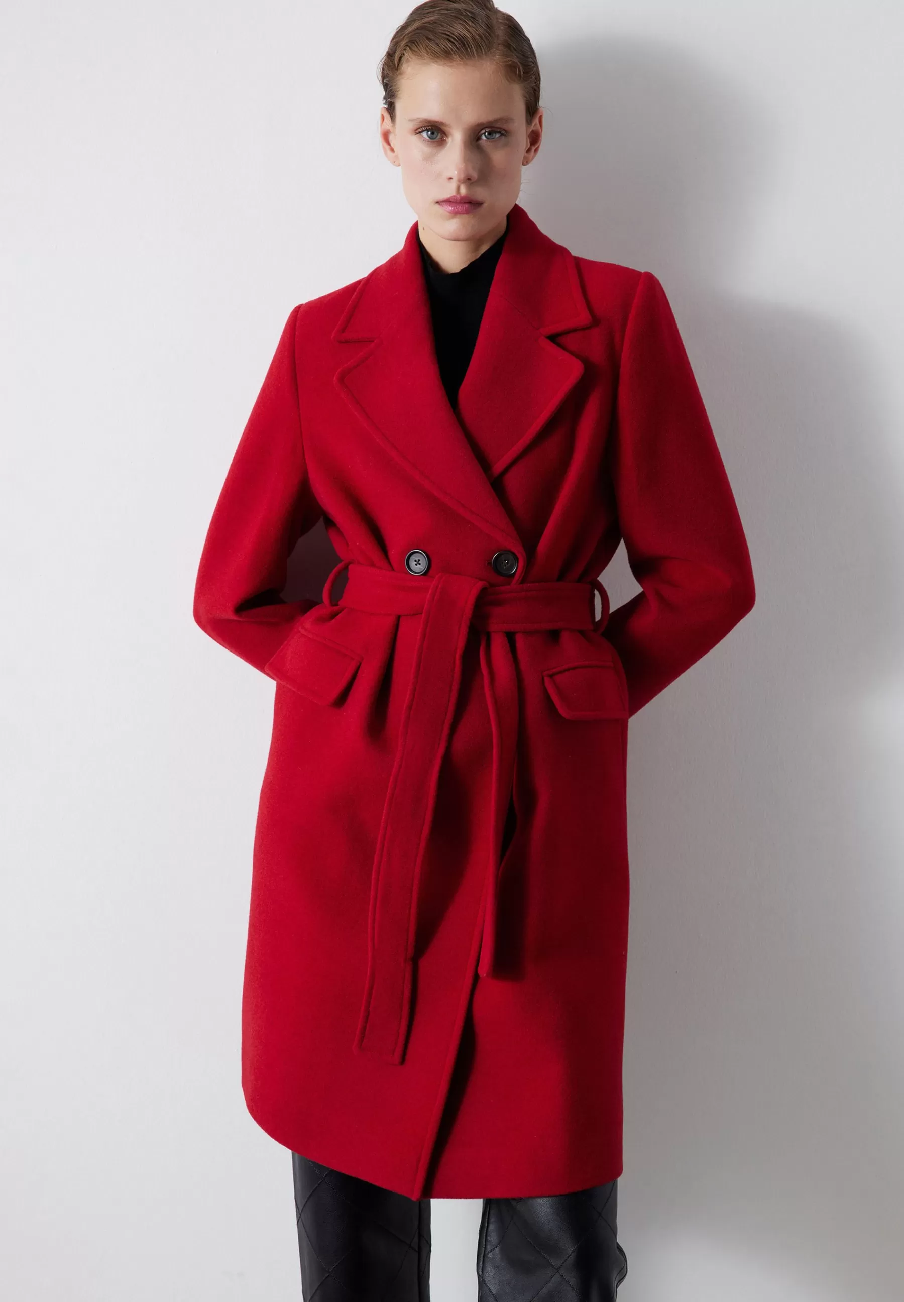 Dames Ipekyol Trenchcoats | Heavy Regular Fit Belted Cachet - Trenchcoat
