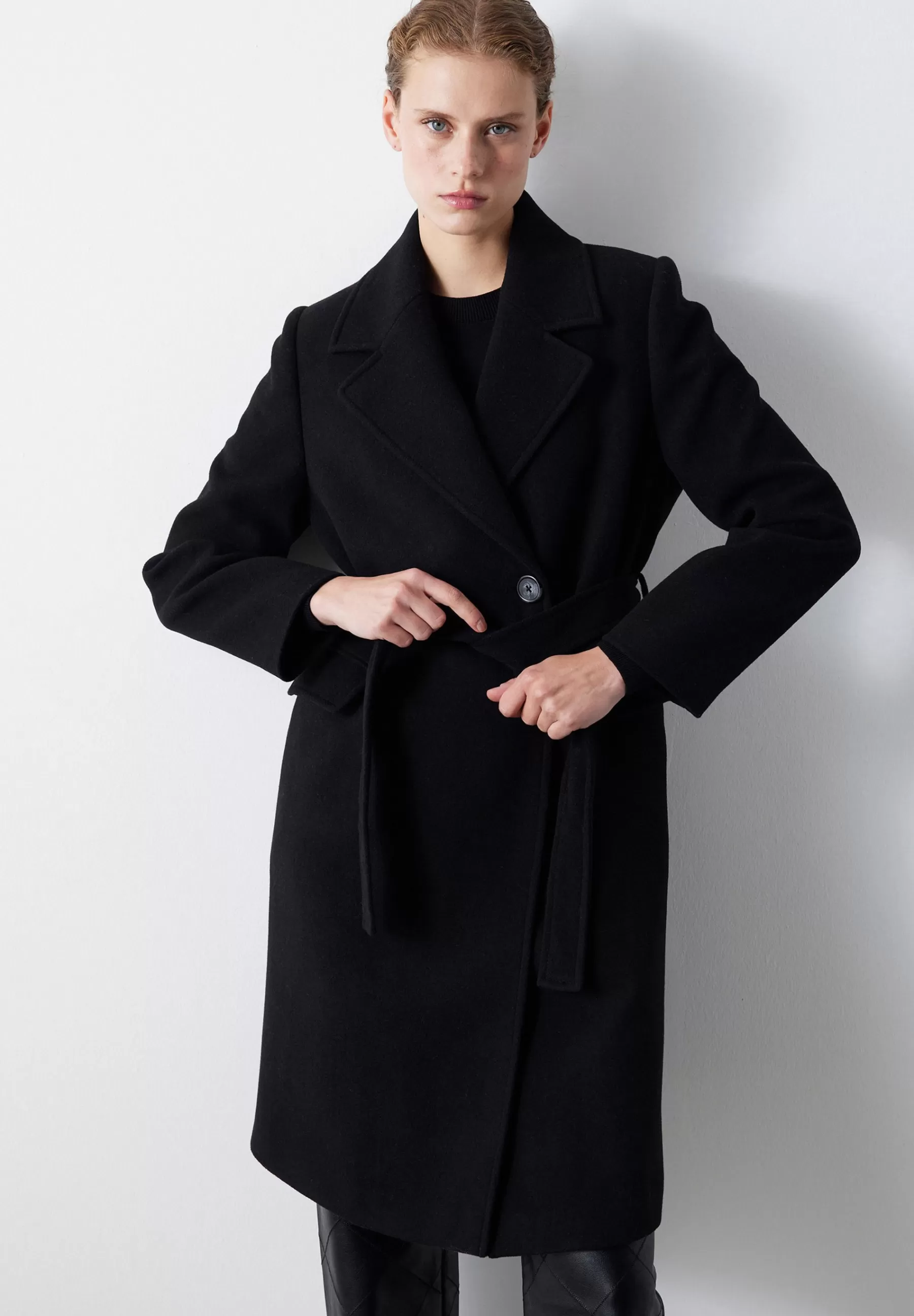 Dames Ipekyol Trenchcoats | Heavy Regular Fit Belted Cachet - Trenchcoat