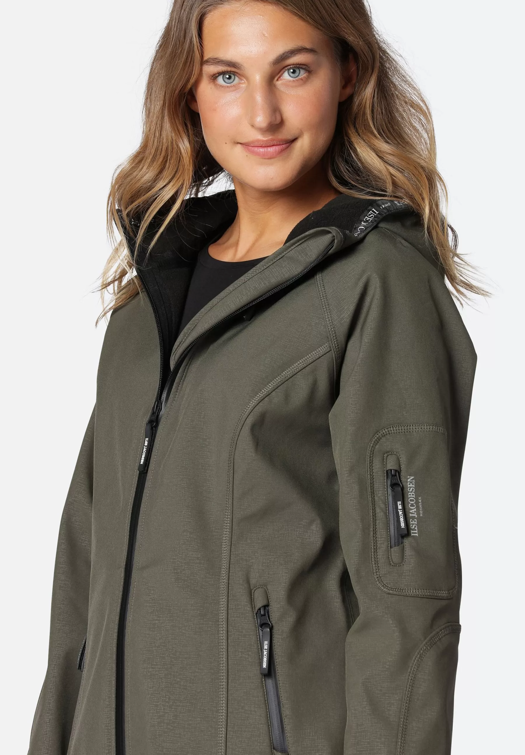 Dames Ilse Jacobsen Parka's | -Regenjacke-Rain37 - Regenjas