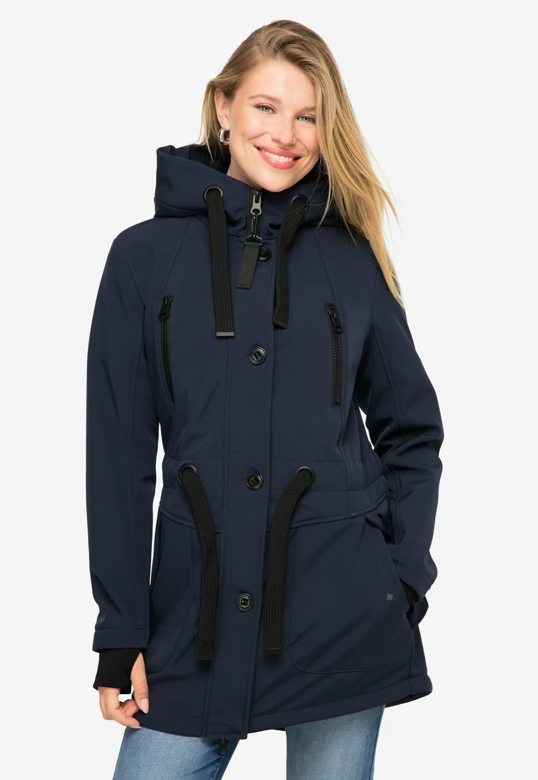 Dames LAURASØN Parka's | Innenseite Kapuze - Parka