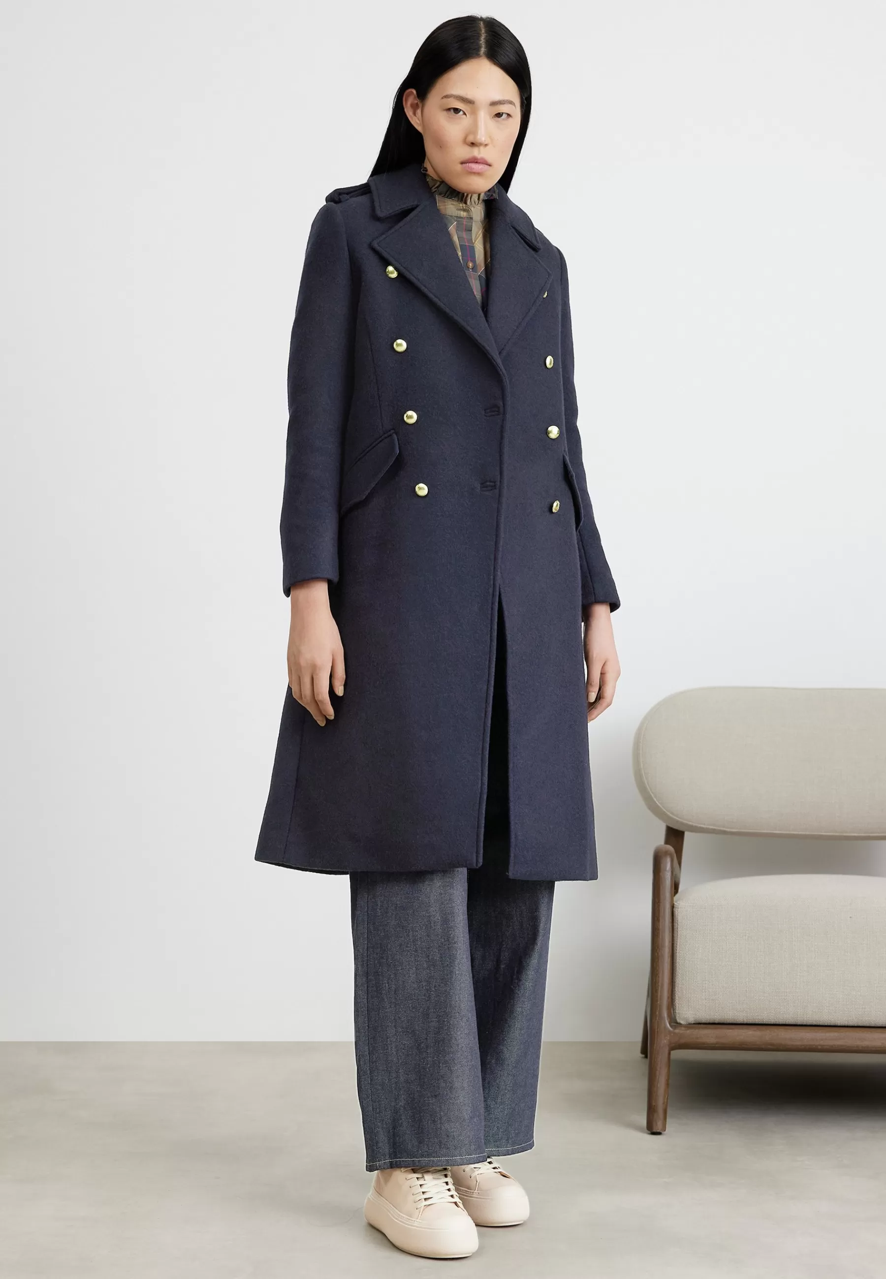 Barbour Inverraray - Mantel>Dames Wollen Jassen