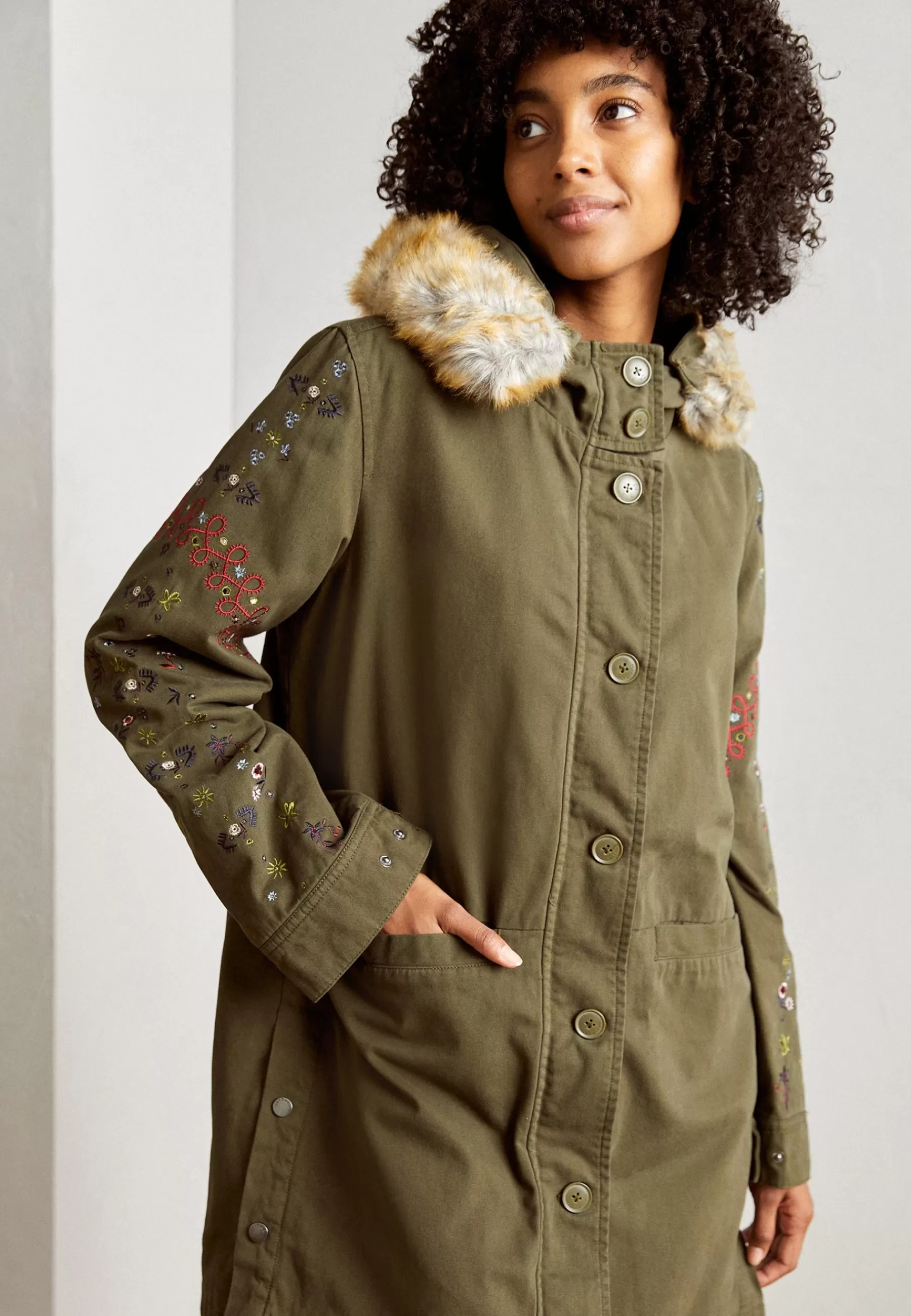 Dames Desigual Parka's | Jacket Detroit - Parka