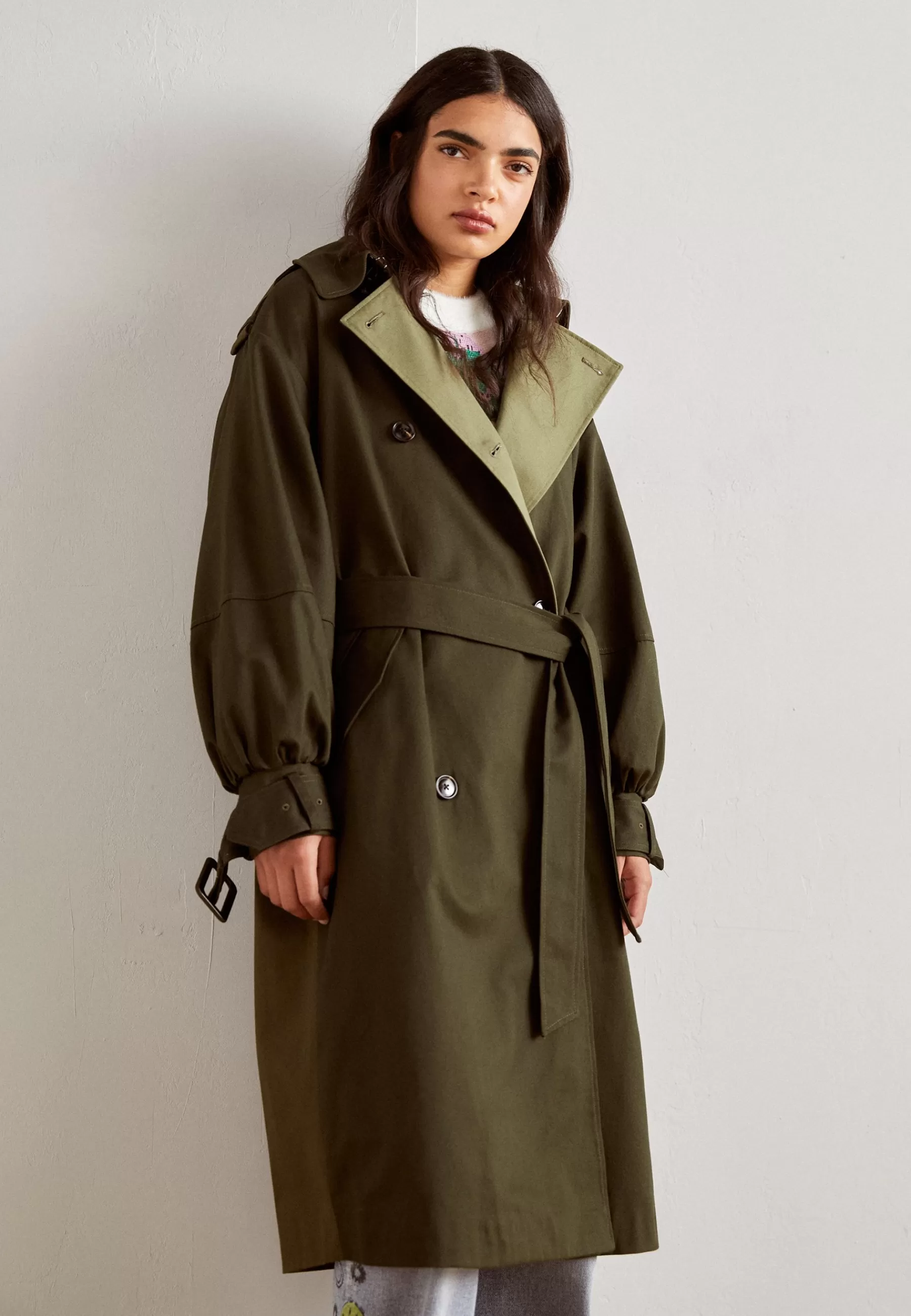 Dames Desigual Trenchcoats | Jacket Trek - Trenchcoat