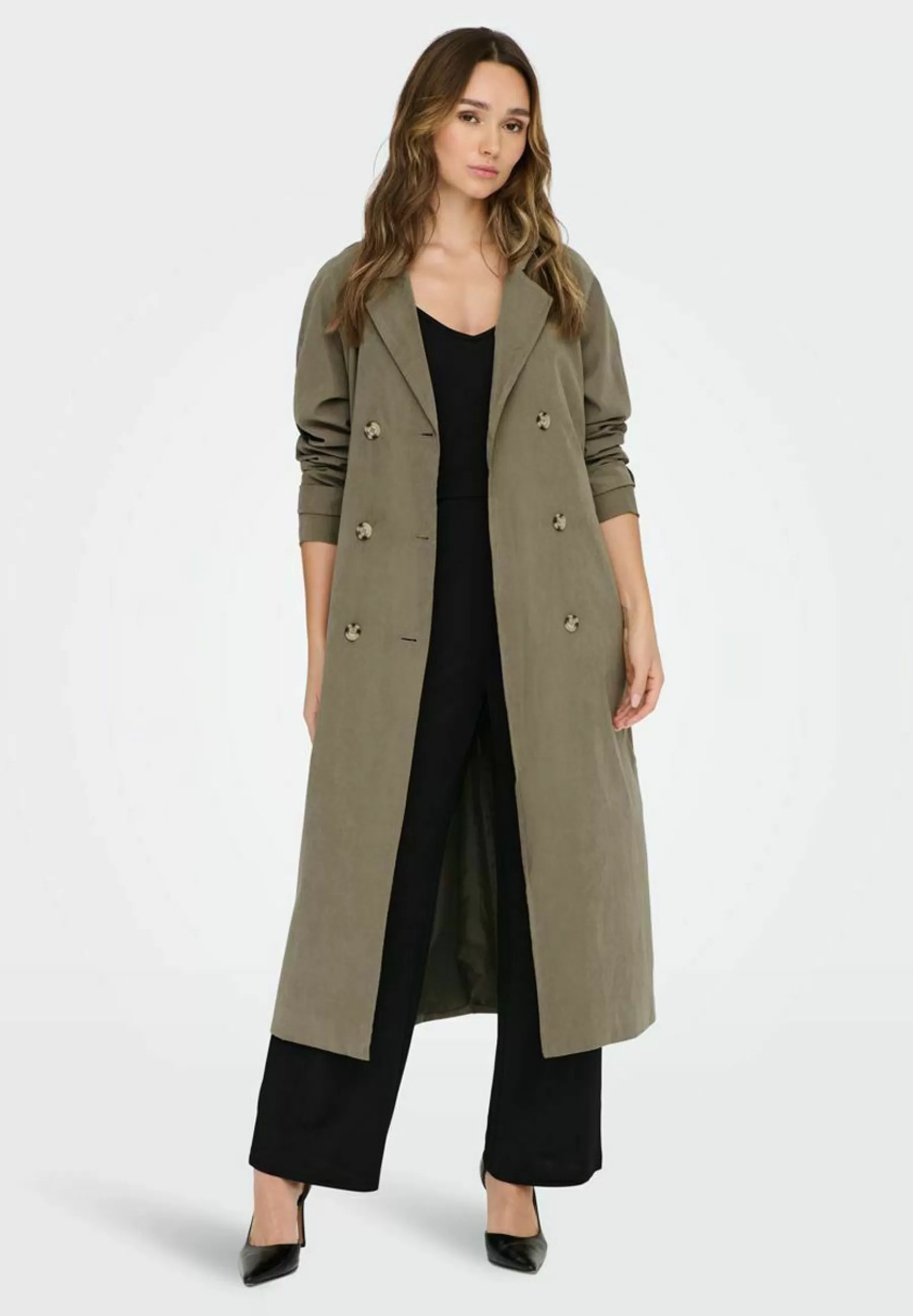 Dames JDY Trenchcoats | panther Oversize - Trenchcoat