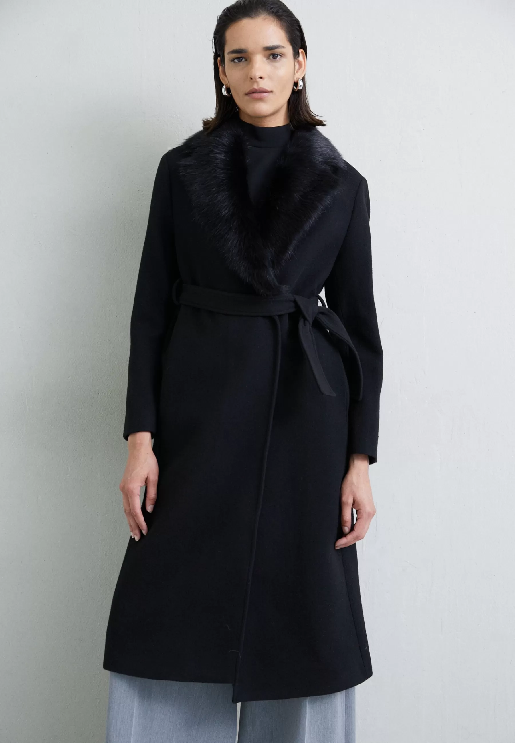 STUDIO ID Jenni Coat With Collar - Mantel>Dames Wollen Jassen