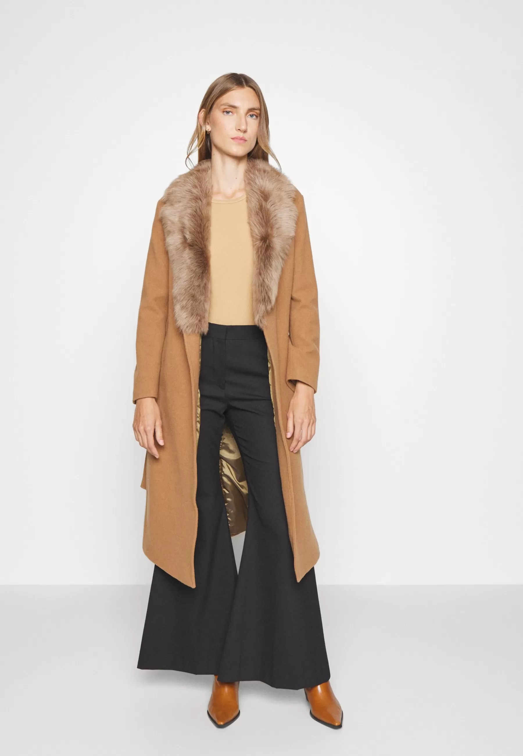 STUDIO ID Jenni Coat With Collar - Mantel>Dames Wollen Jassen