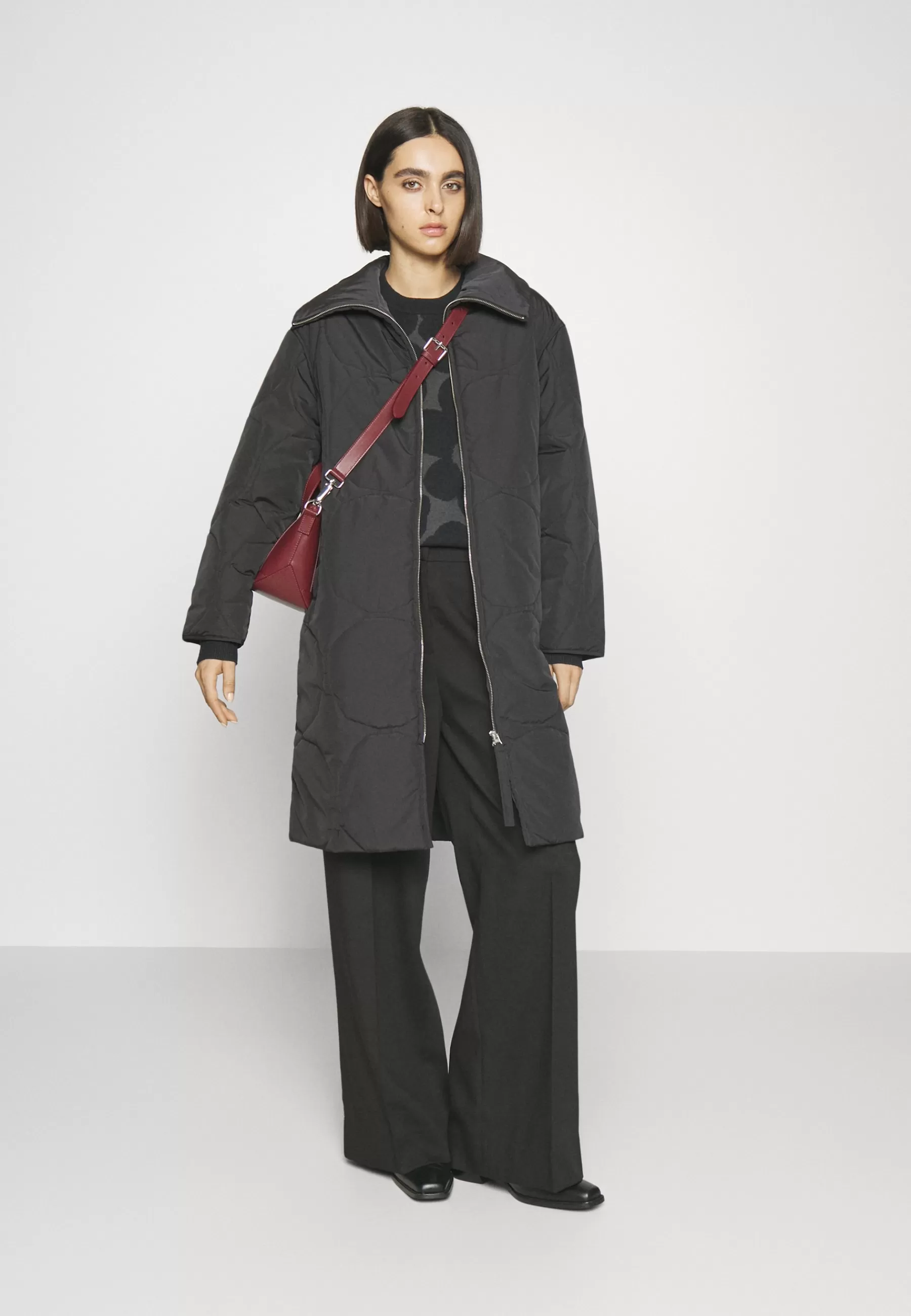 Marimekko Kurtiini Kivet Lightweight Coat - Mantel>Dames Wollen Jassen