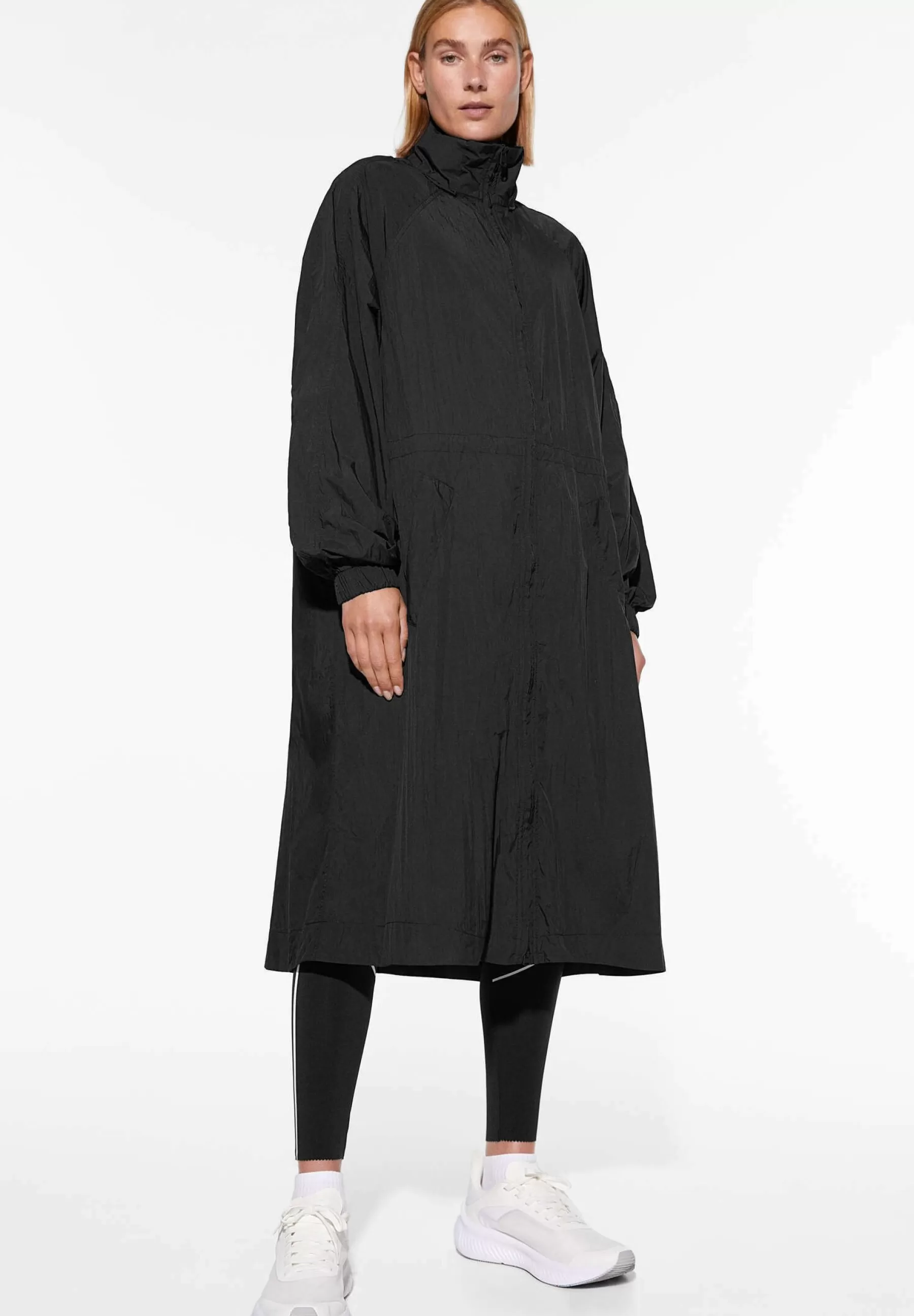 OYSHO Lightweight Water-Repellent Midi - Parka>Dames Parka's