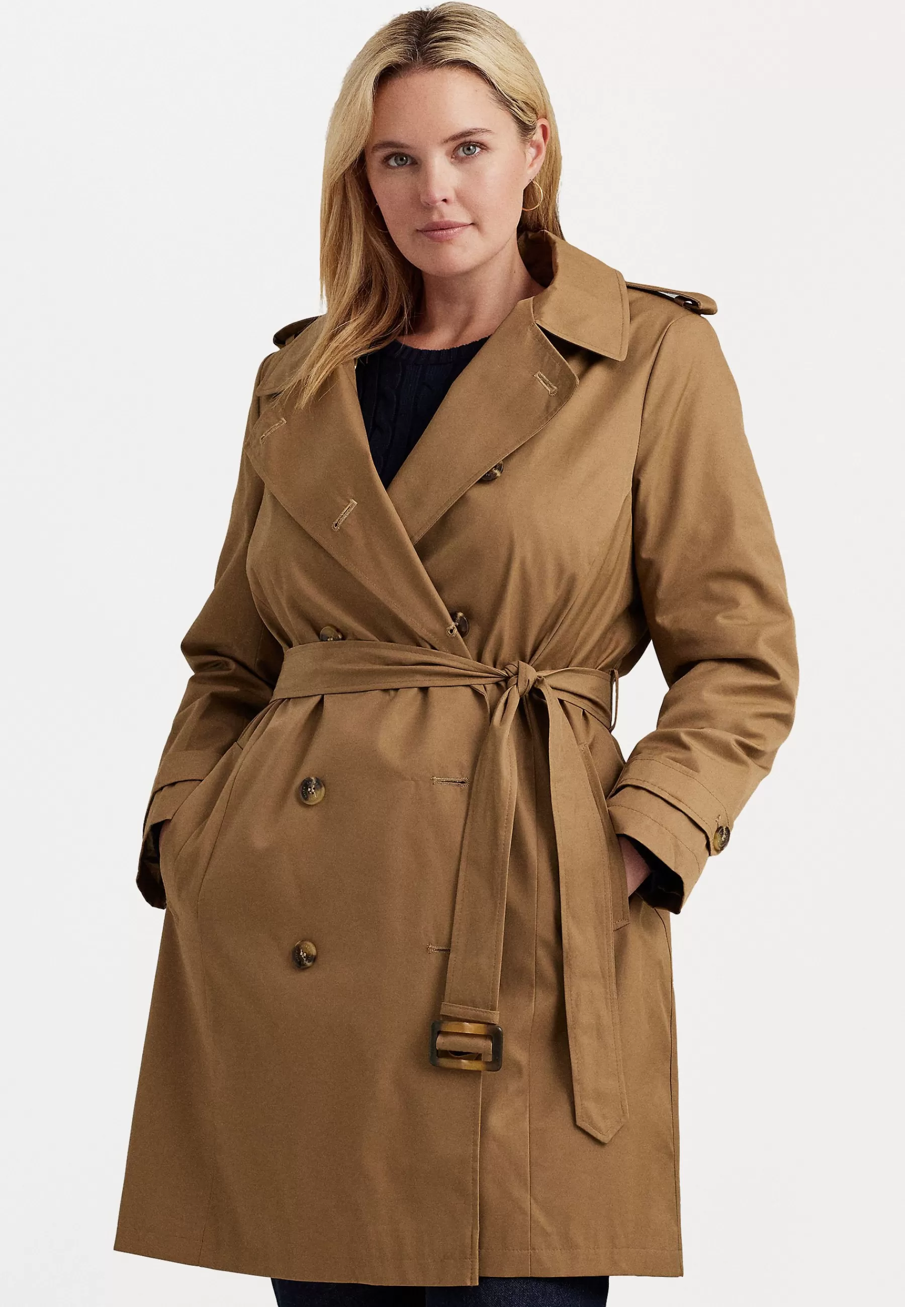 Dames Lauren Ralph Lauren Woman Trenchcoats | Lined Coat - Trenchcoat