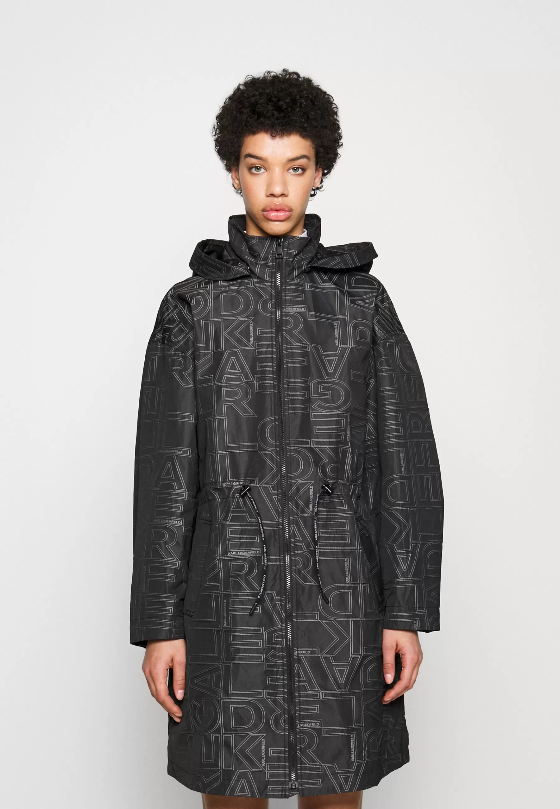 Dames KARL LAGERFELD Parka's | Logo - Parka