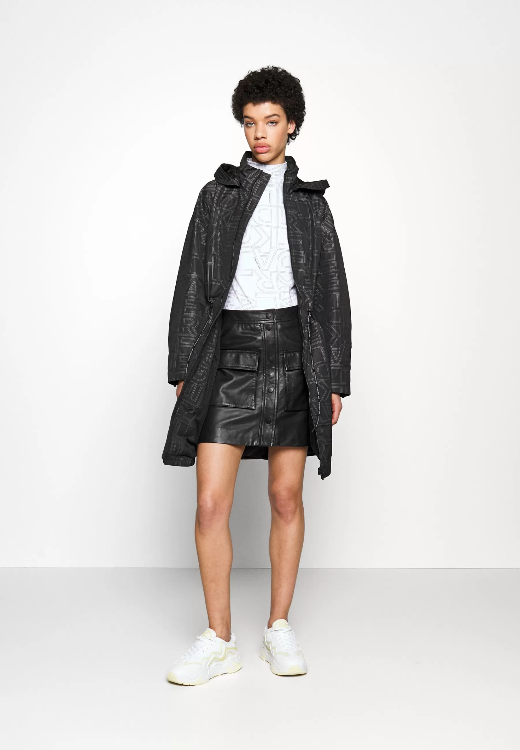 Dames KARL LAGERFELD Parka's | Logo - Parka