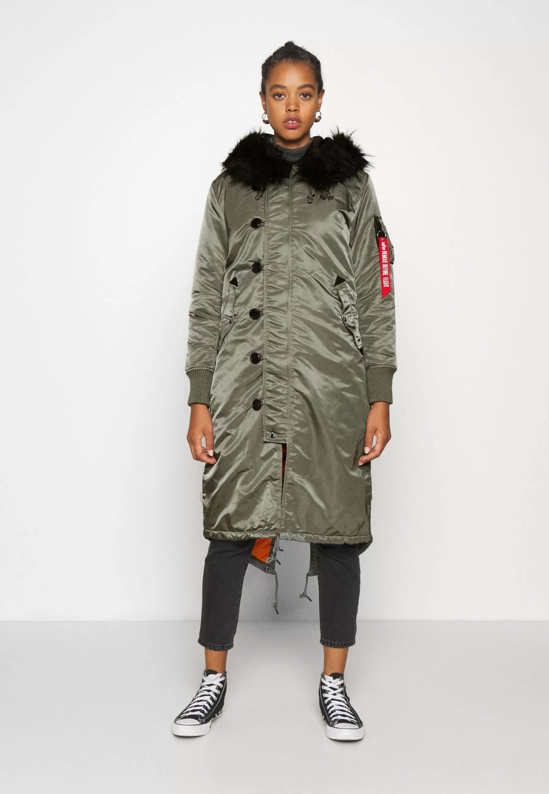 Dames Alpha Industries Parka's | Long Fishtail - Parka