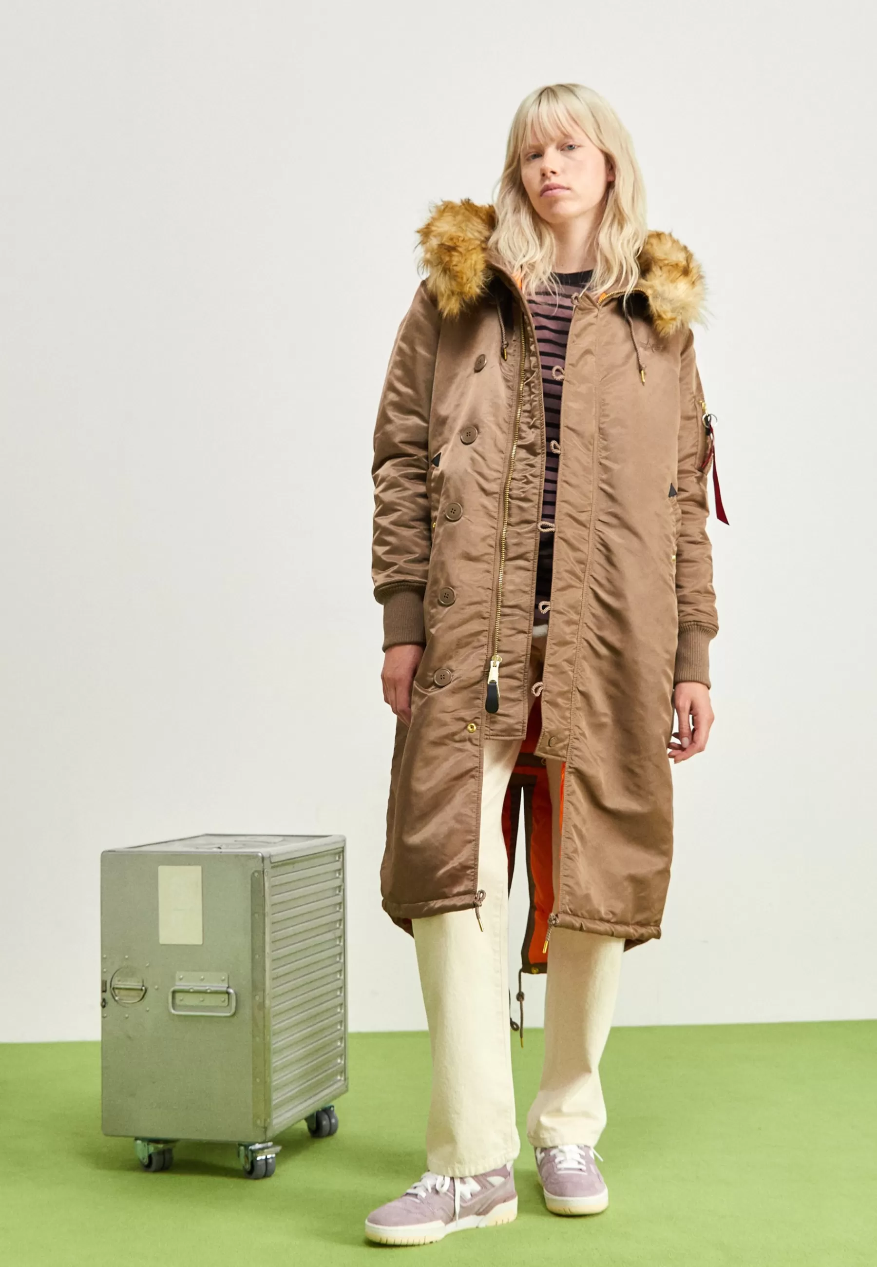 Dames Alpha Industries Parka's | Long Fishtail - Parka