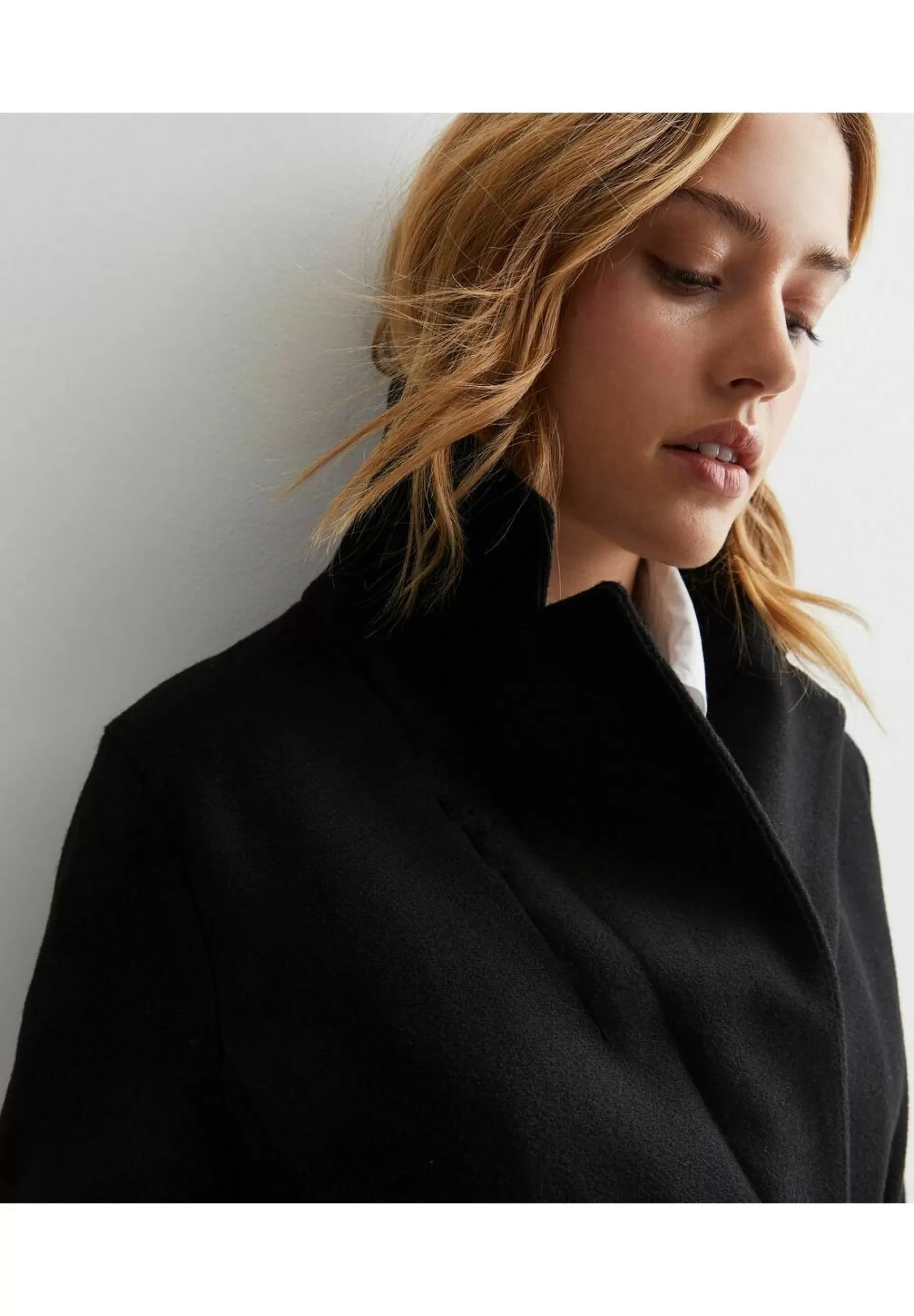 Dames New Look Trenchcoats | Longline Belted - Trenchcoat