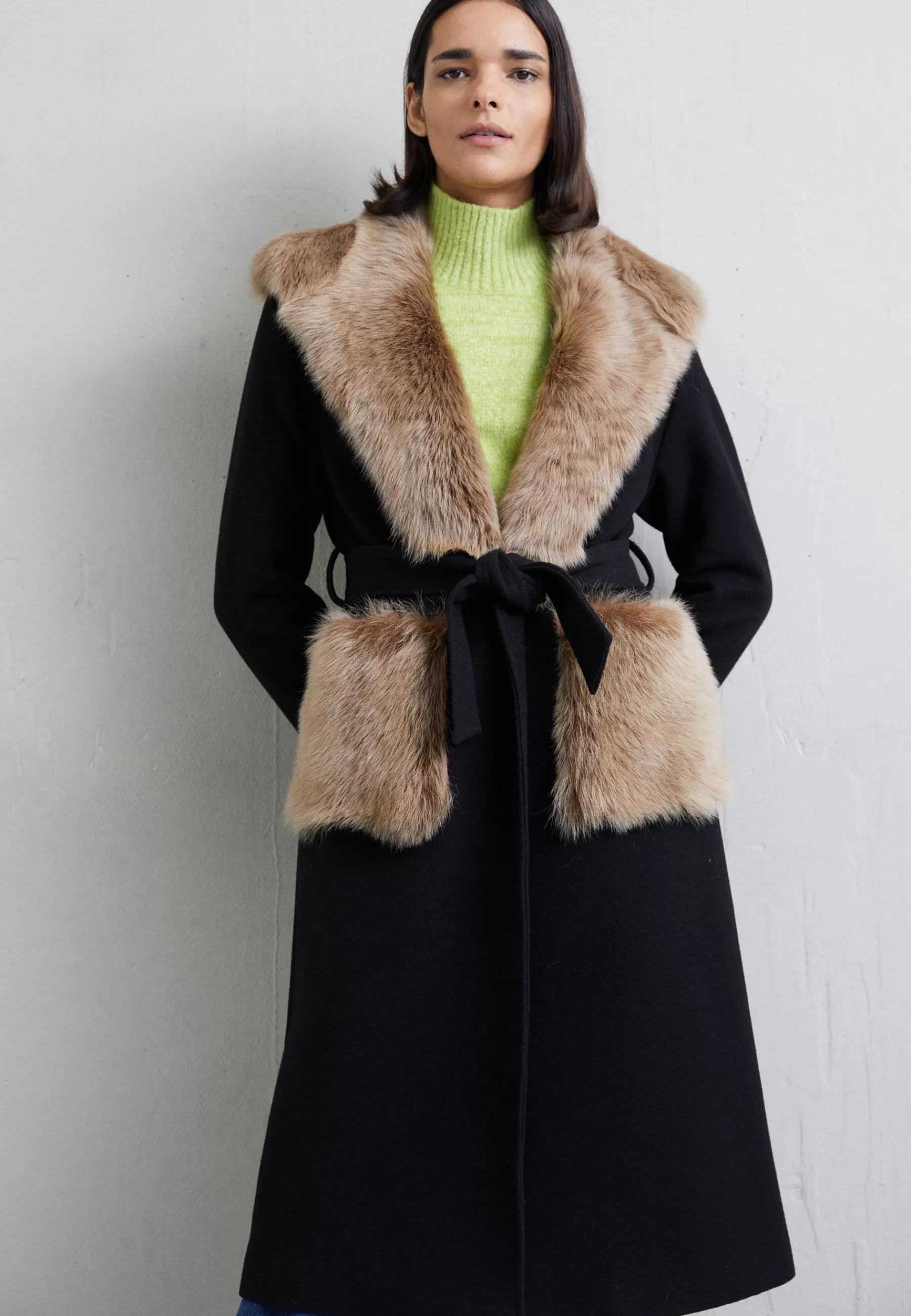 STUDIO ID Mackenzie With Hood And Pockets - Mantel>Dames Wollen Jassen