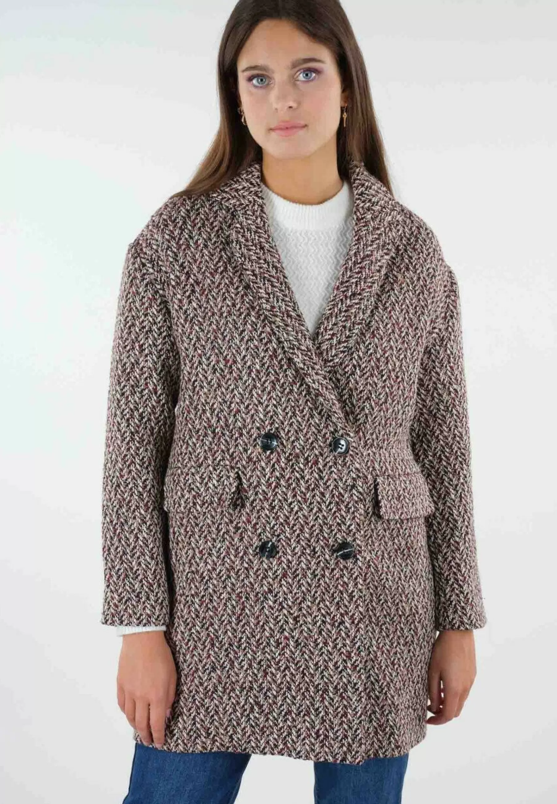Deeluxe Original Manina. - Mantel>Dames Wollen Jassen