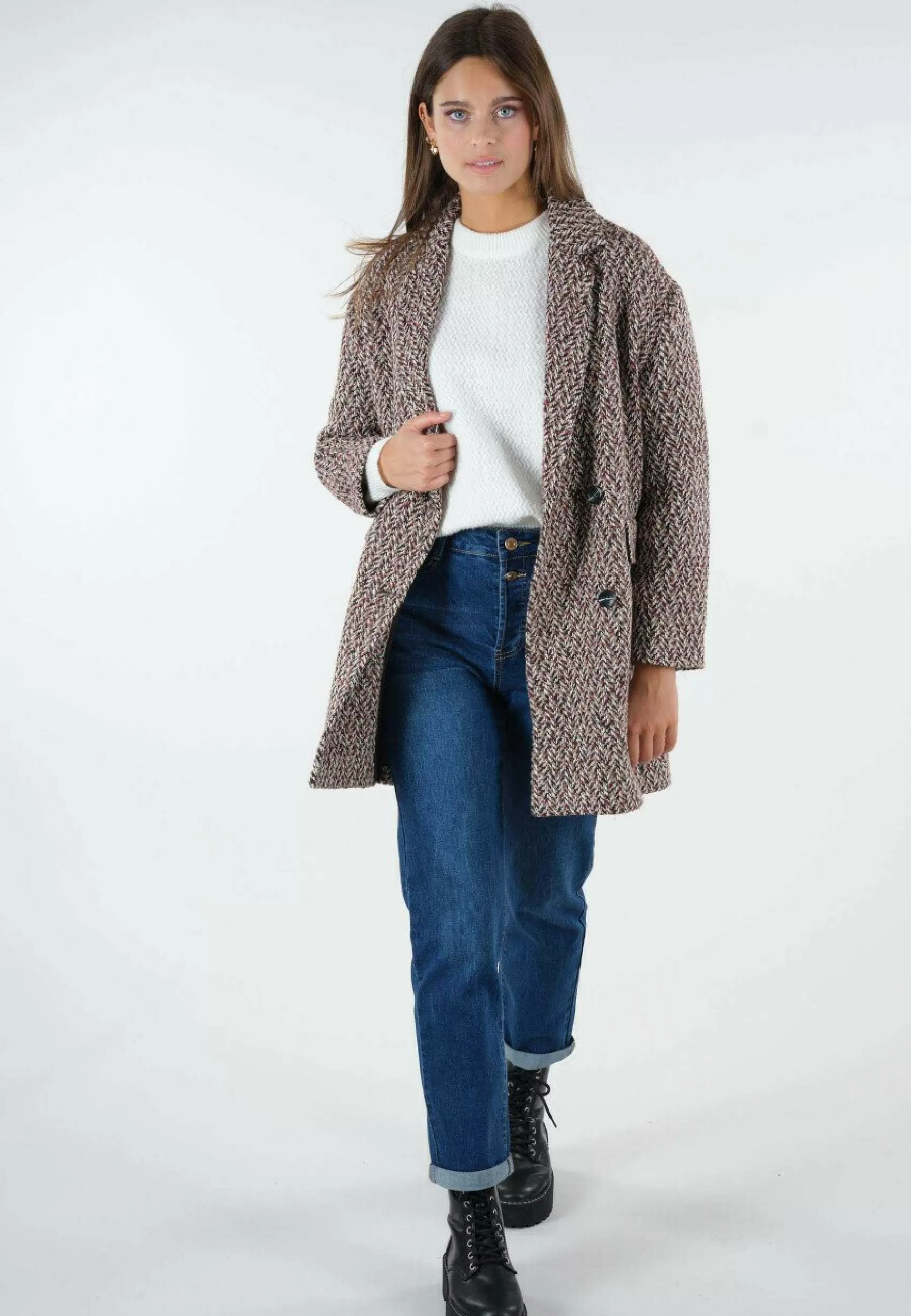 Deeluxe Original Manina. - Mantel>Dames Wollen Jassen