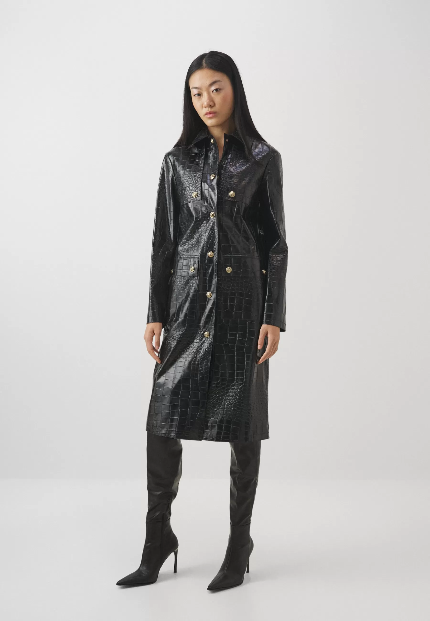 Versace Jeans Couture Mantel>Dames Wollen Jassen