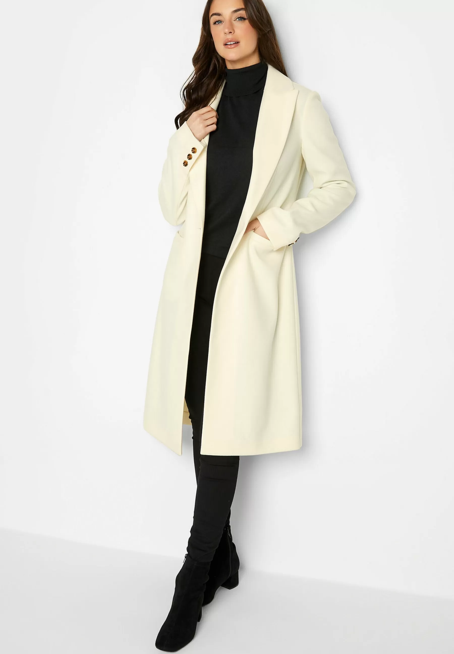 Long Tall Sally Mantel>Dames Wollen Jassen