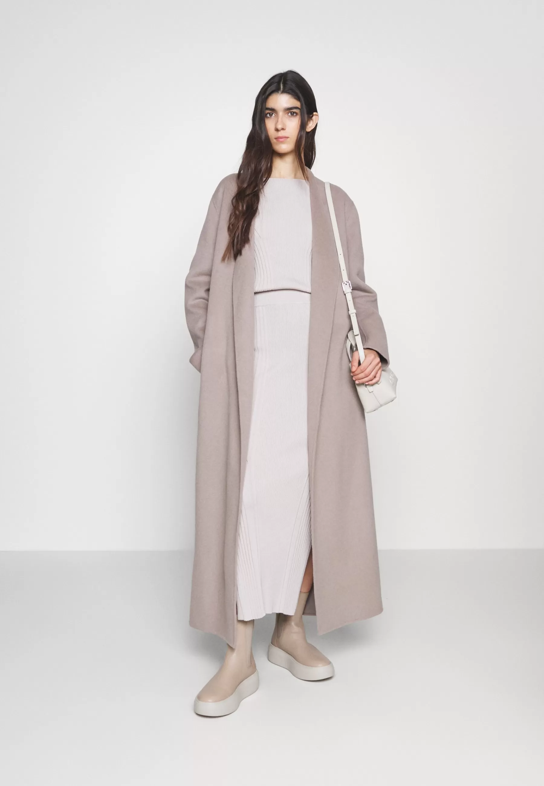 Calvin Klein Maxi Coat - Mantel>Dames Wollen Jassen