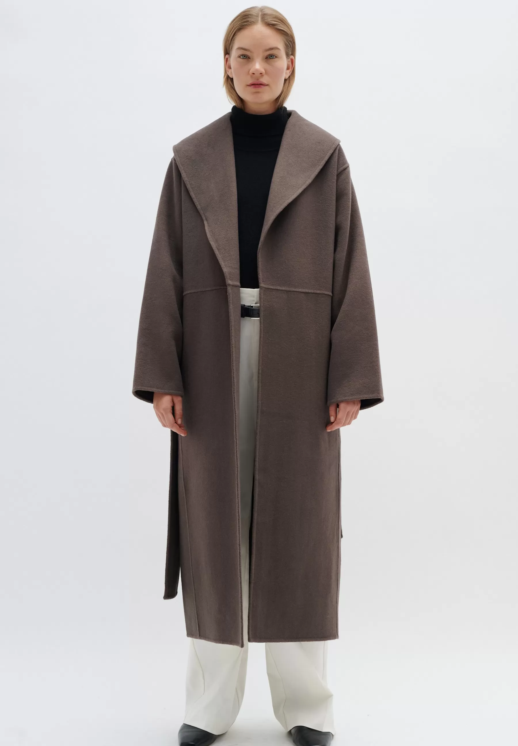 InWear Millaiw Shawlcollar - Mantel>Dames Wollen Jassen