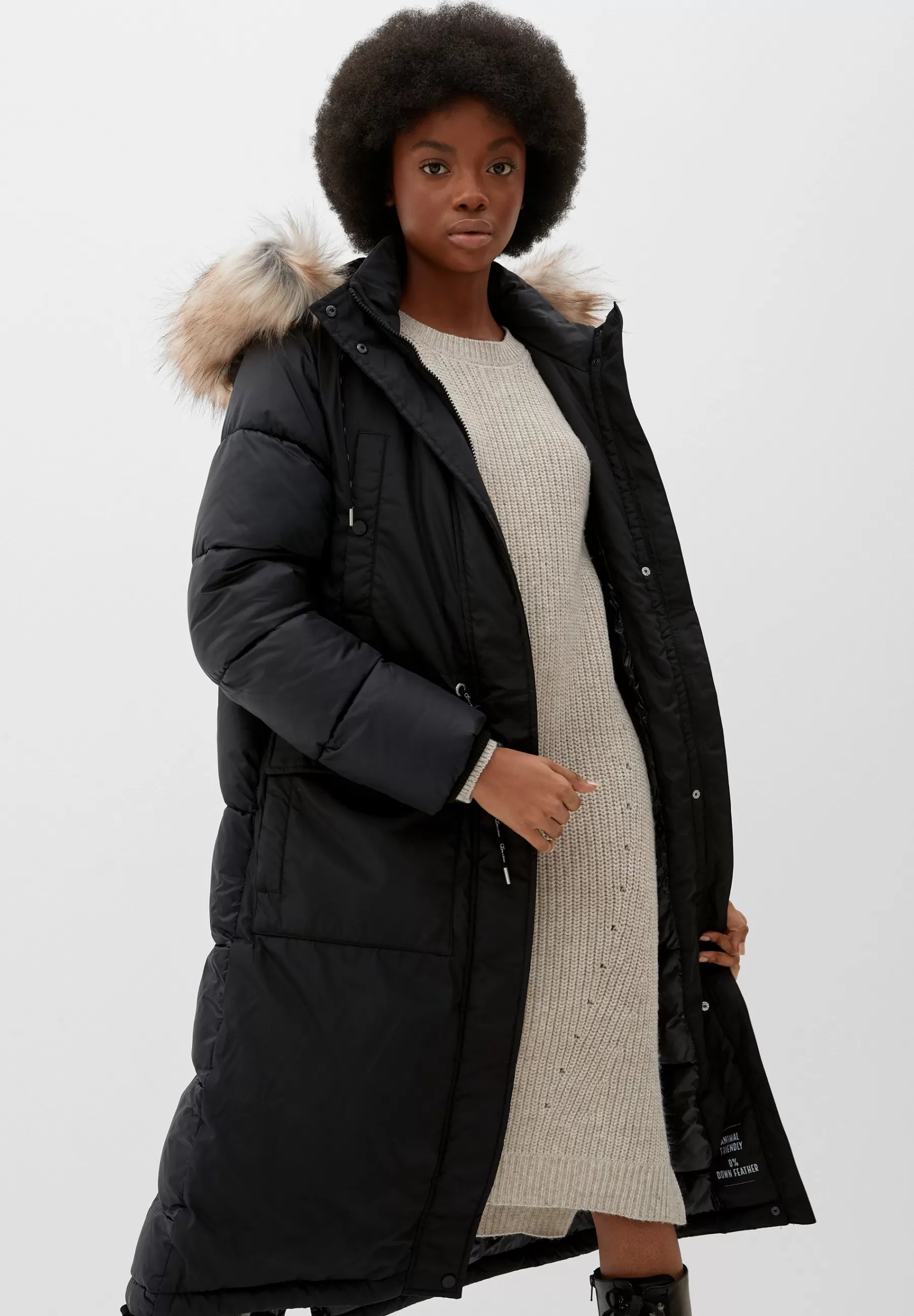 Dames QS by s.Oliver Parka's | Mit Abnehmbarem - Winterjas