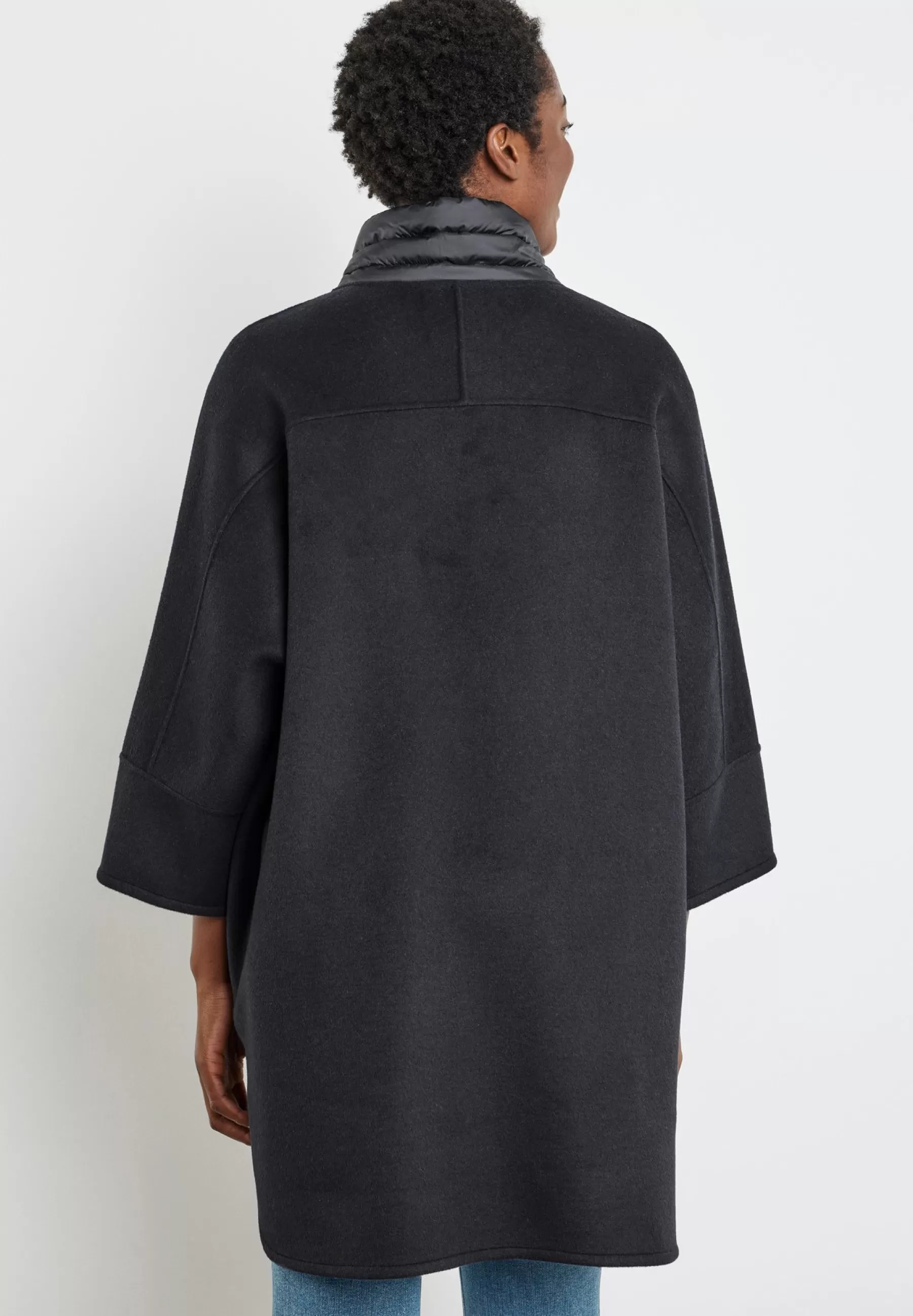 Gerry Weber Mit Anteil Und-Patch - Mantel>Dames Wollen Jassen