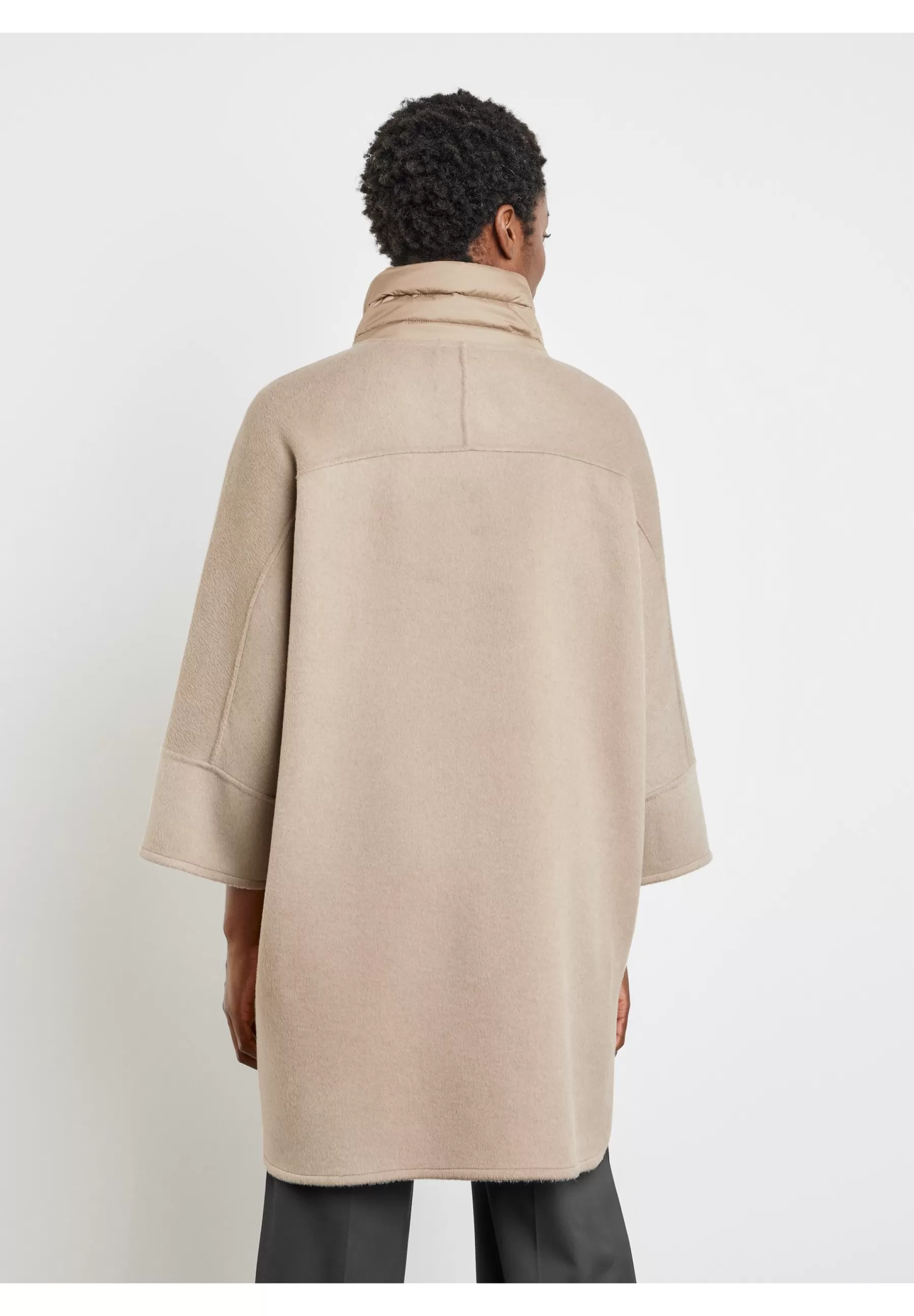 Gerry Weber Mit Anteil Und-Patch - Mantel>Dames Wollen Jassen