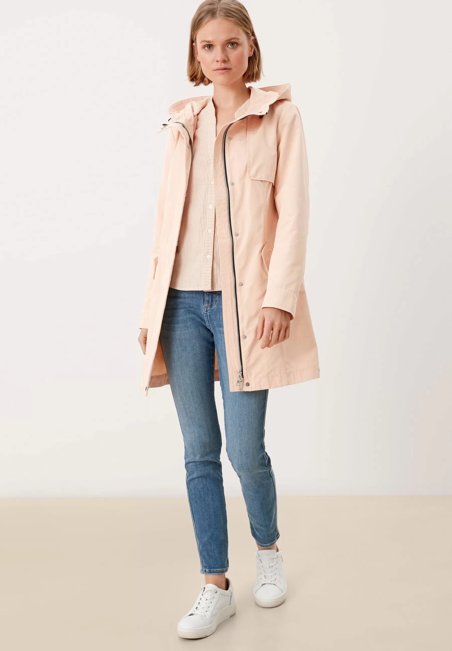 Dames s.Oliver Trenchcoats | Mit Bindegurtel - Trenchcoat