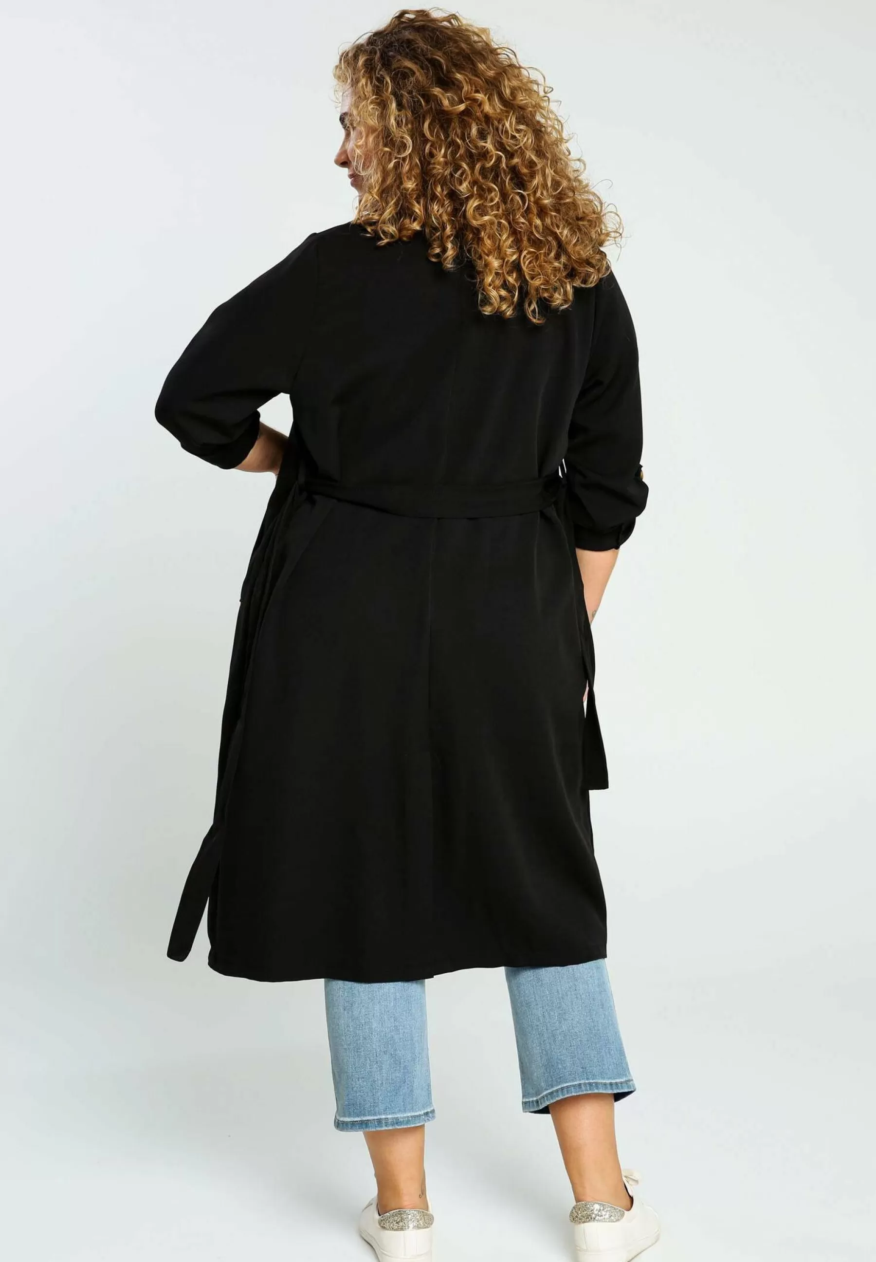 Dames Paprika Trenchcoats | Mit Doppelknopfen - Trenchcoat